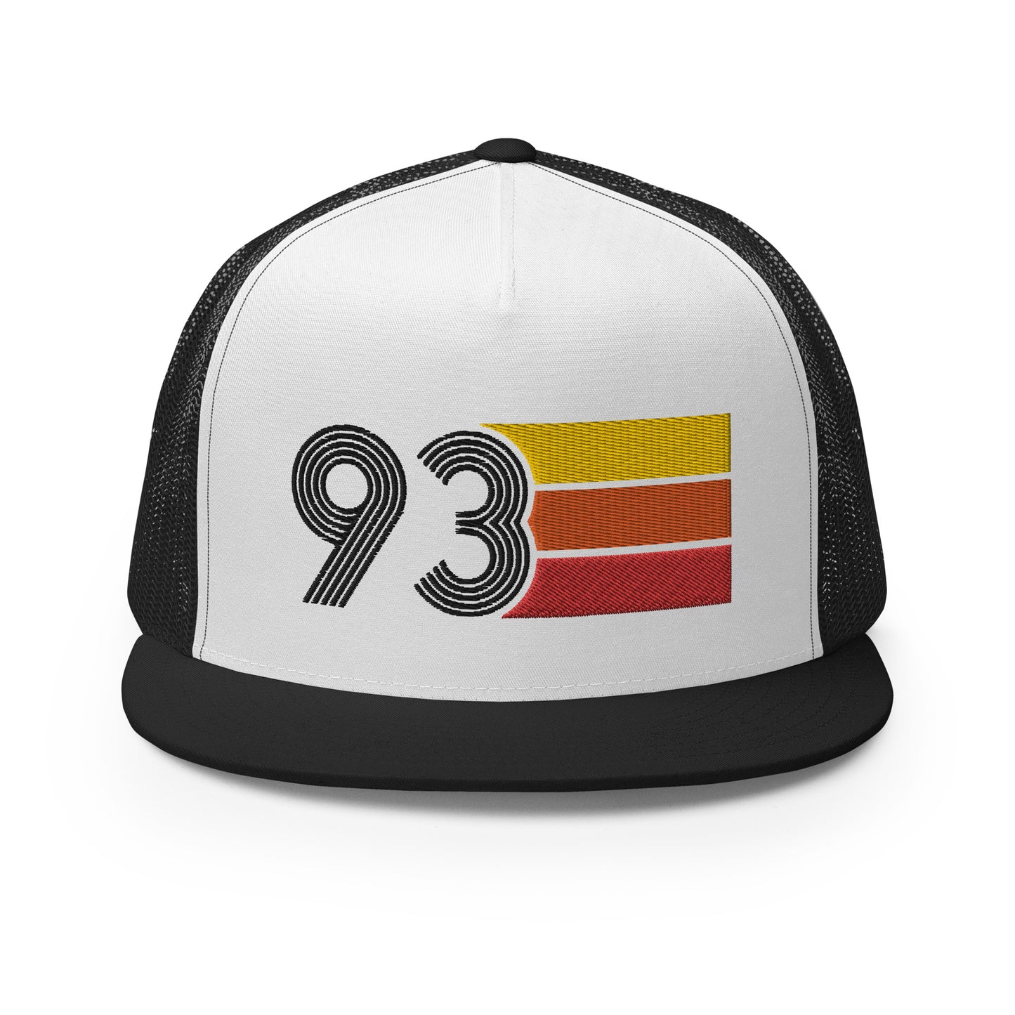 Classic Retro 1993 Flat Bill Trucker Cap