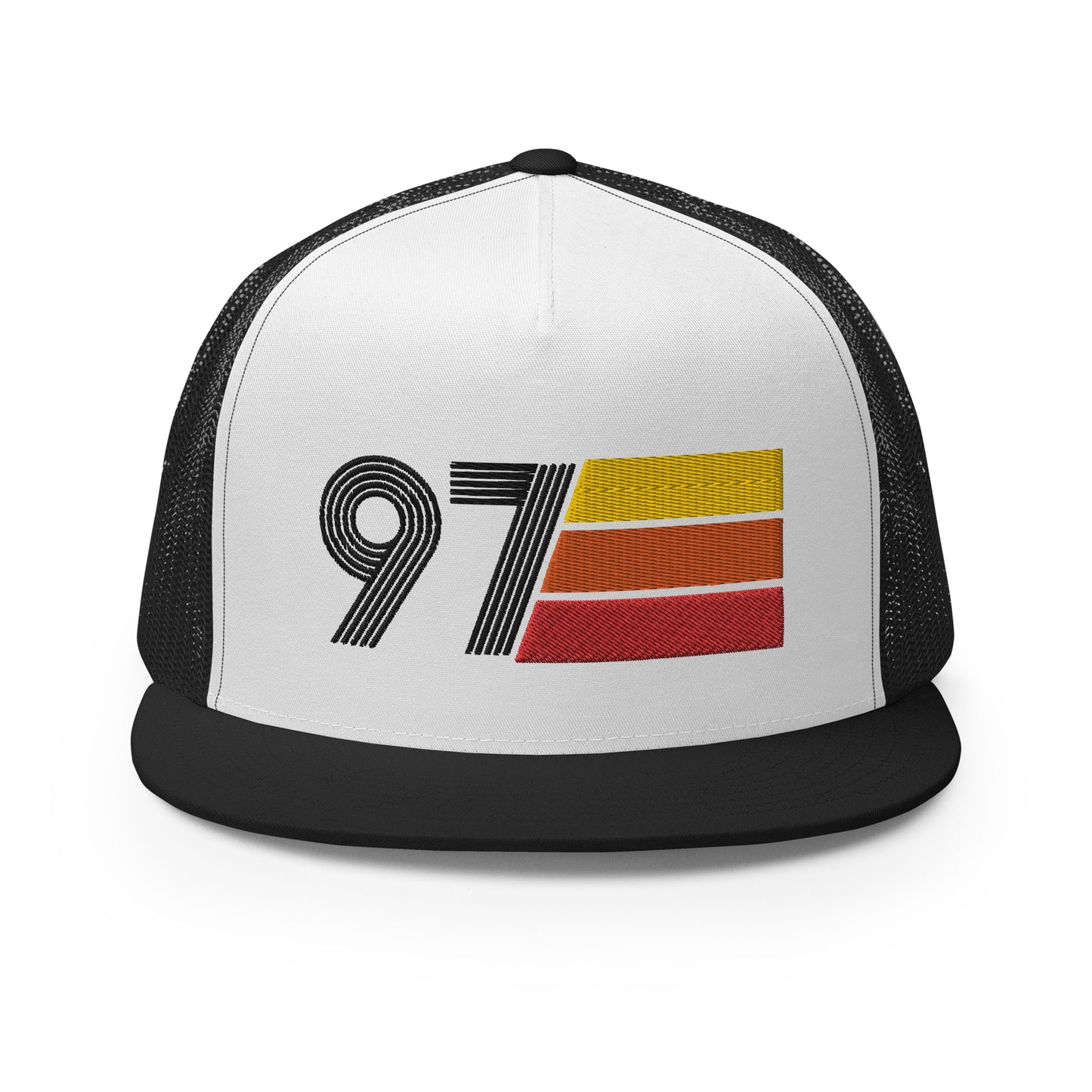 Classic Retro 1997 Flat Bill Trucker Cap
