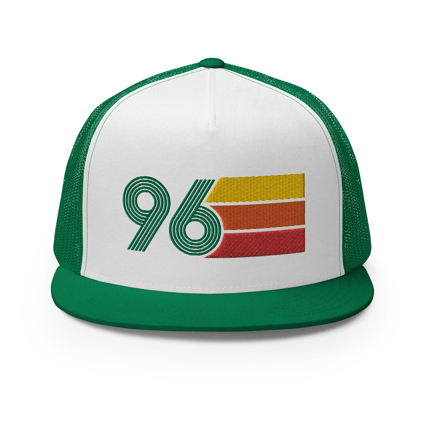 Classic Retro 1996 Flat Bill Trucker Cap