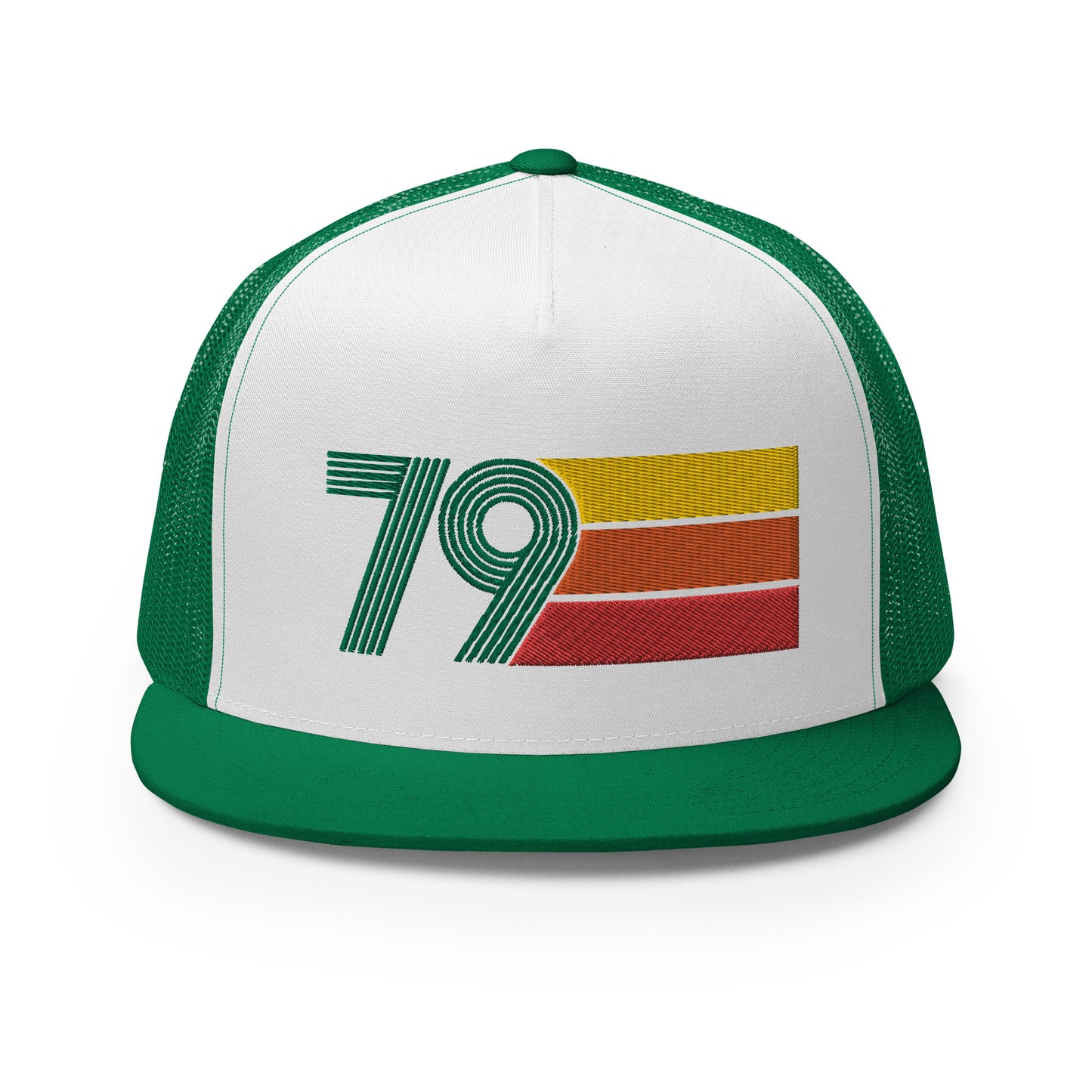 Classic Retro 1979 Flat Bill Trucker Cap