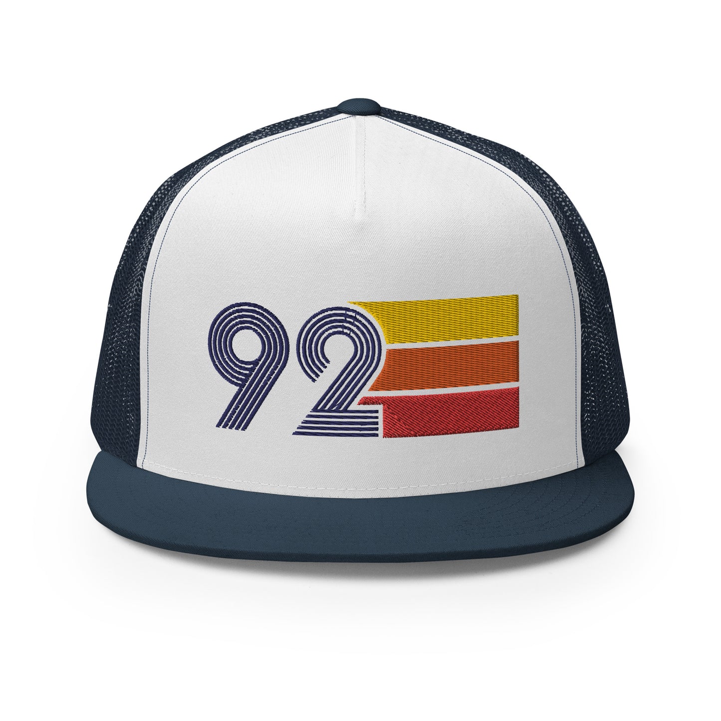 Classic Retro 1992 Flat Bill Trucker Cap