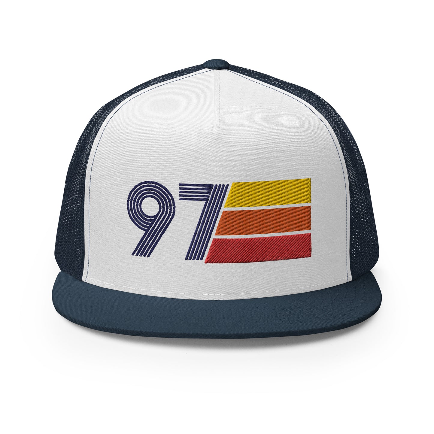 Classic Retro 1997 Flat Bill Trucker Cap