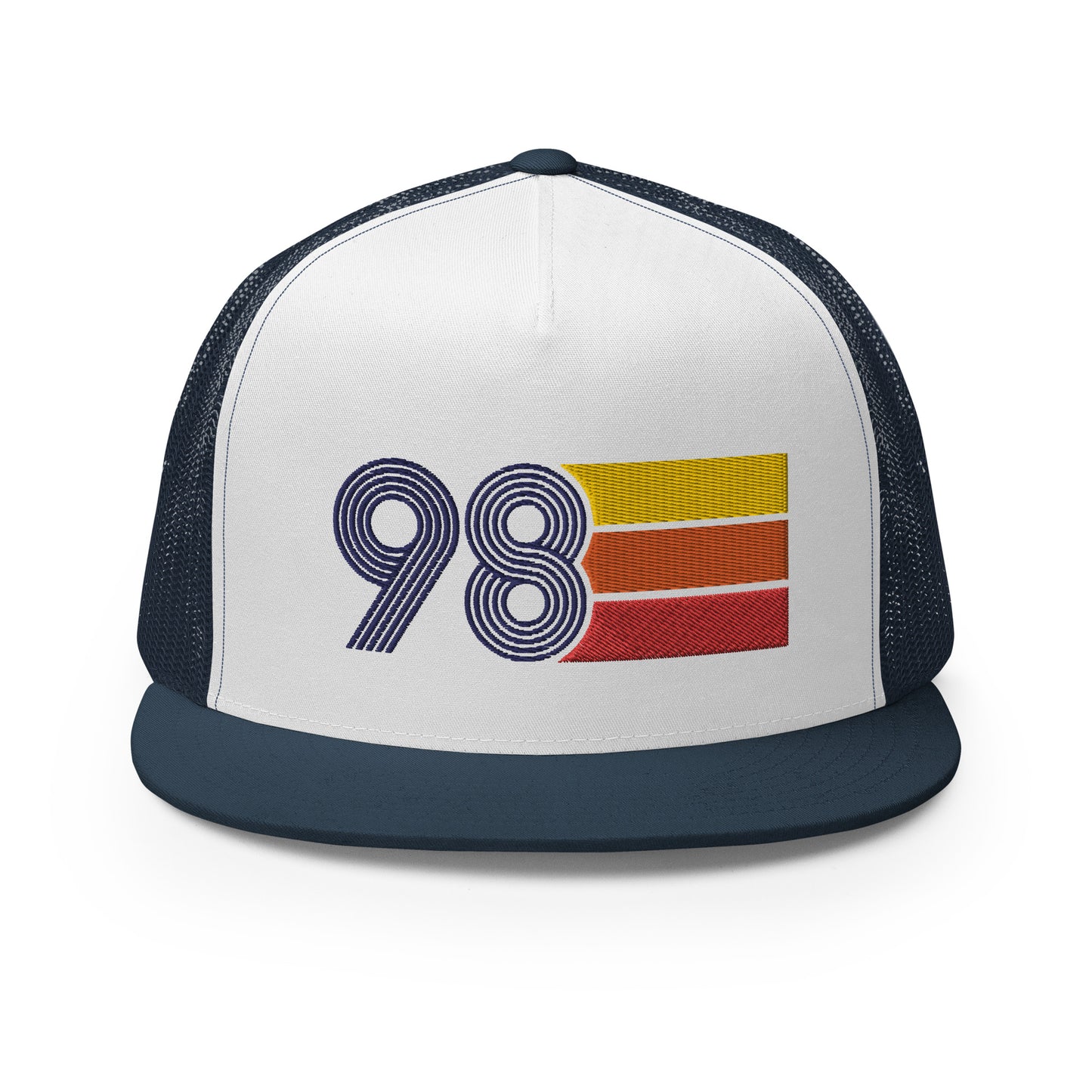 Classic Retro 1998 Flat Bill Trucker Cap
