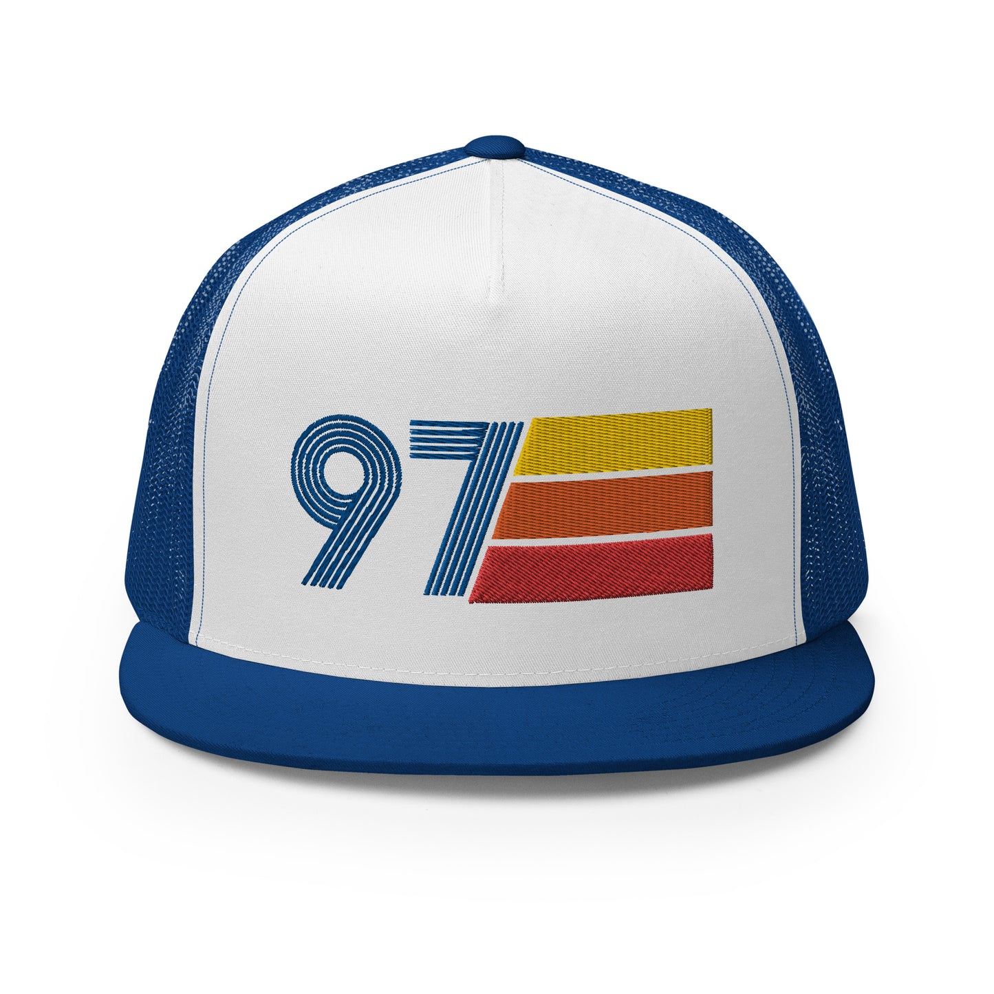 Classic Retro 1997 Flat Bill Trucker Cap