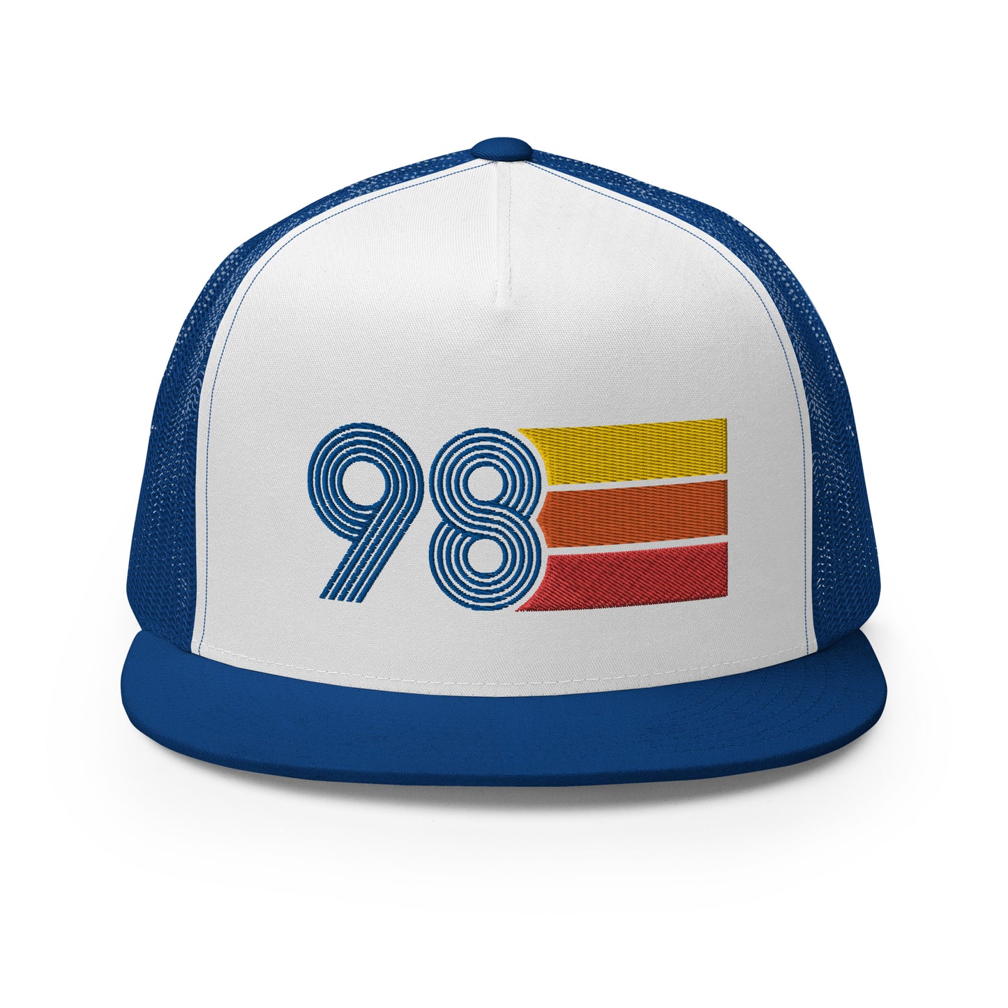 Classic Retro 1998 Flat Bill Trucker Cap