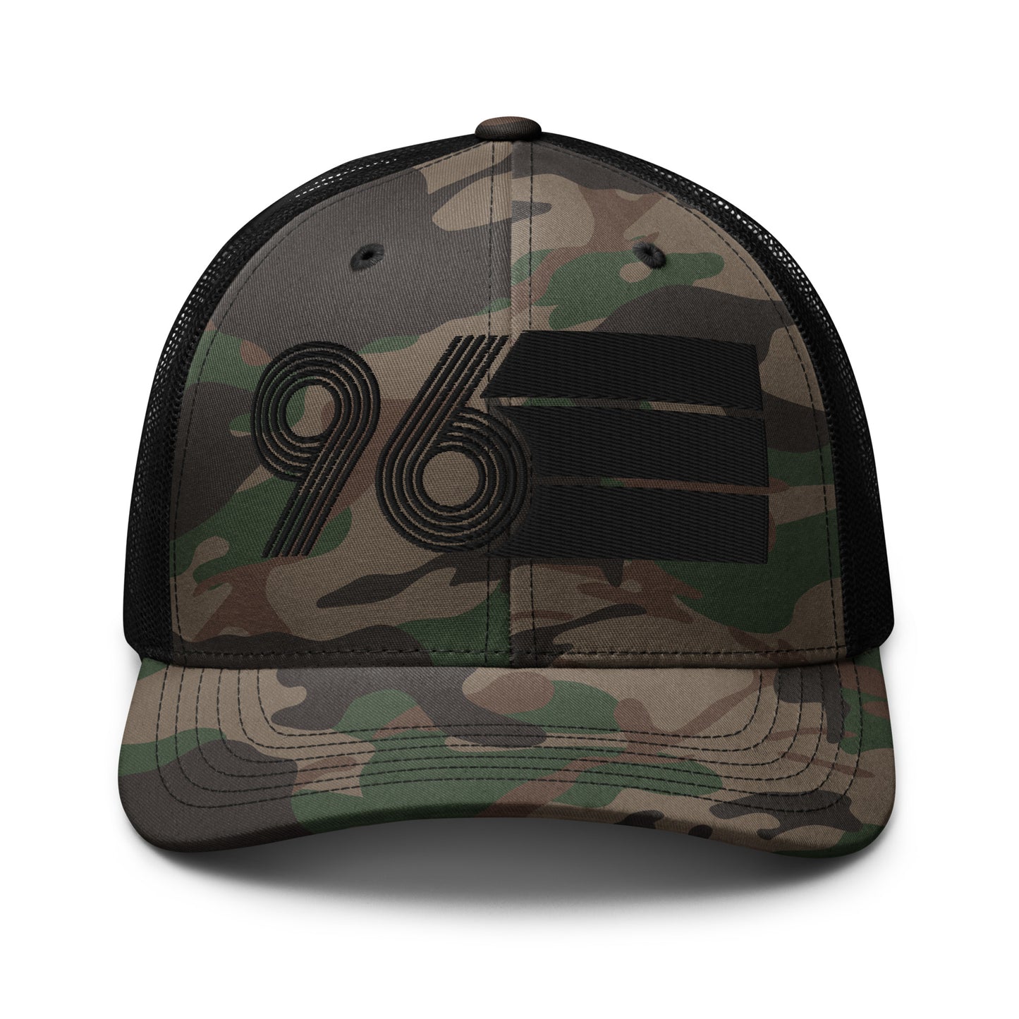 96 - 1996 Black Out Camouflage trucker hat