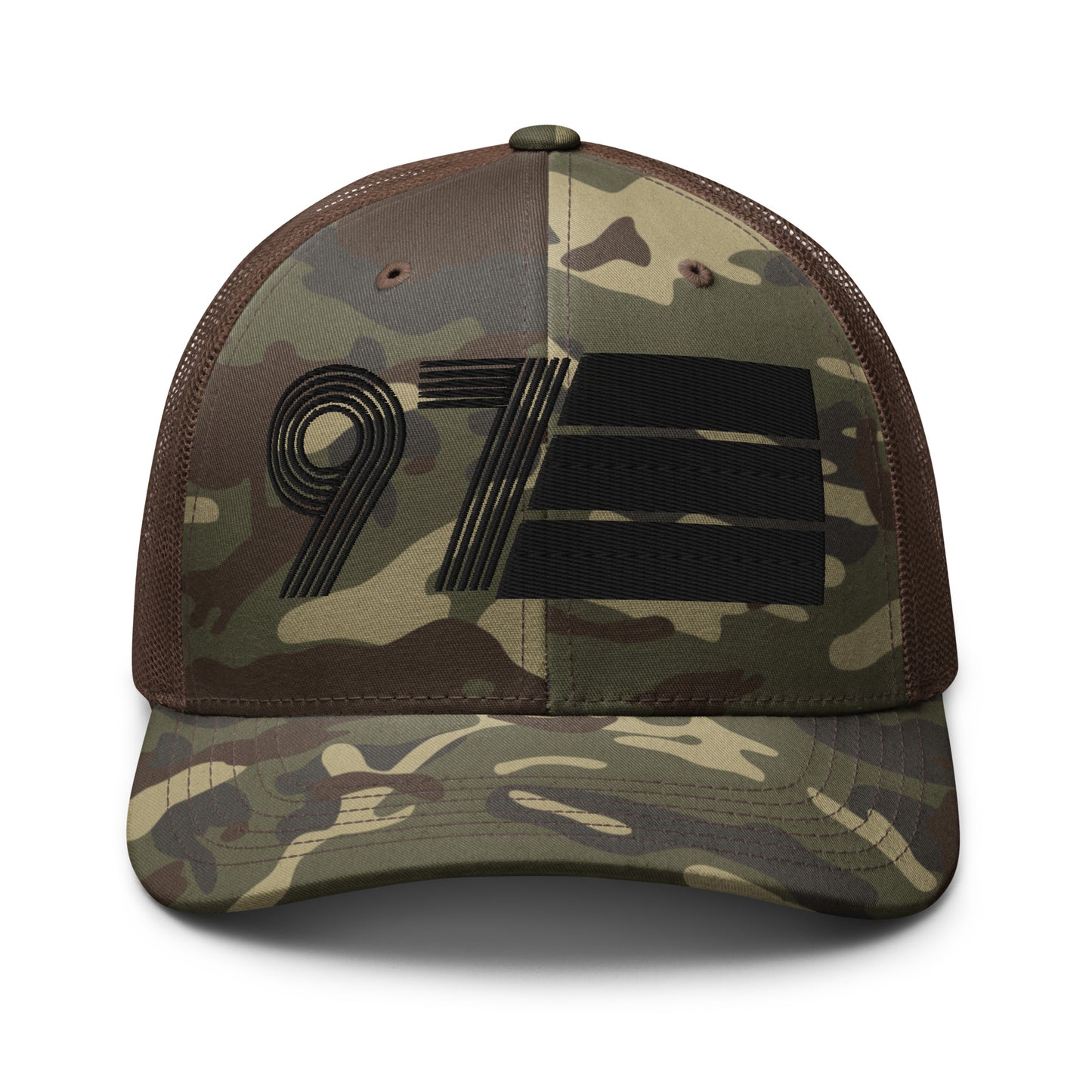 97 - 1997 Black Out Camouflage trucker hat