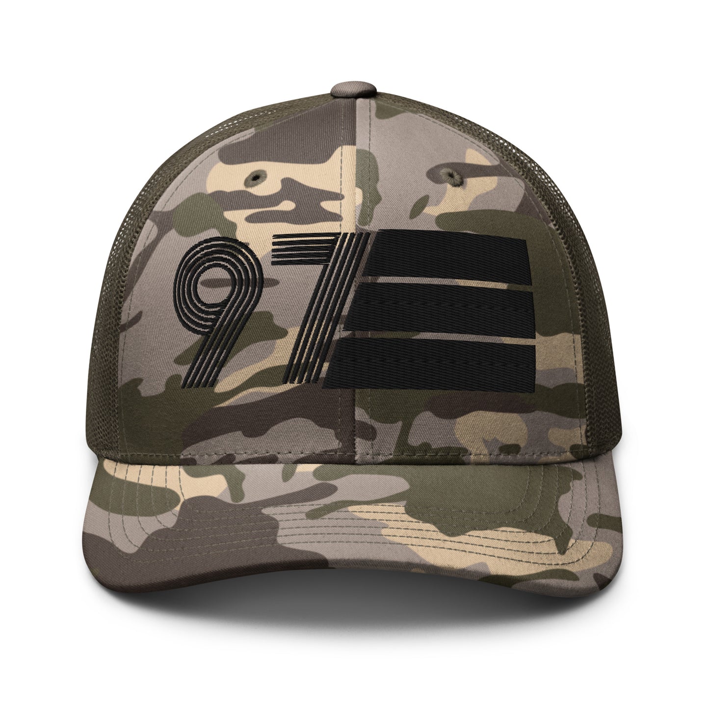 97 - 1997 Black Out Camouflage trucker hat