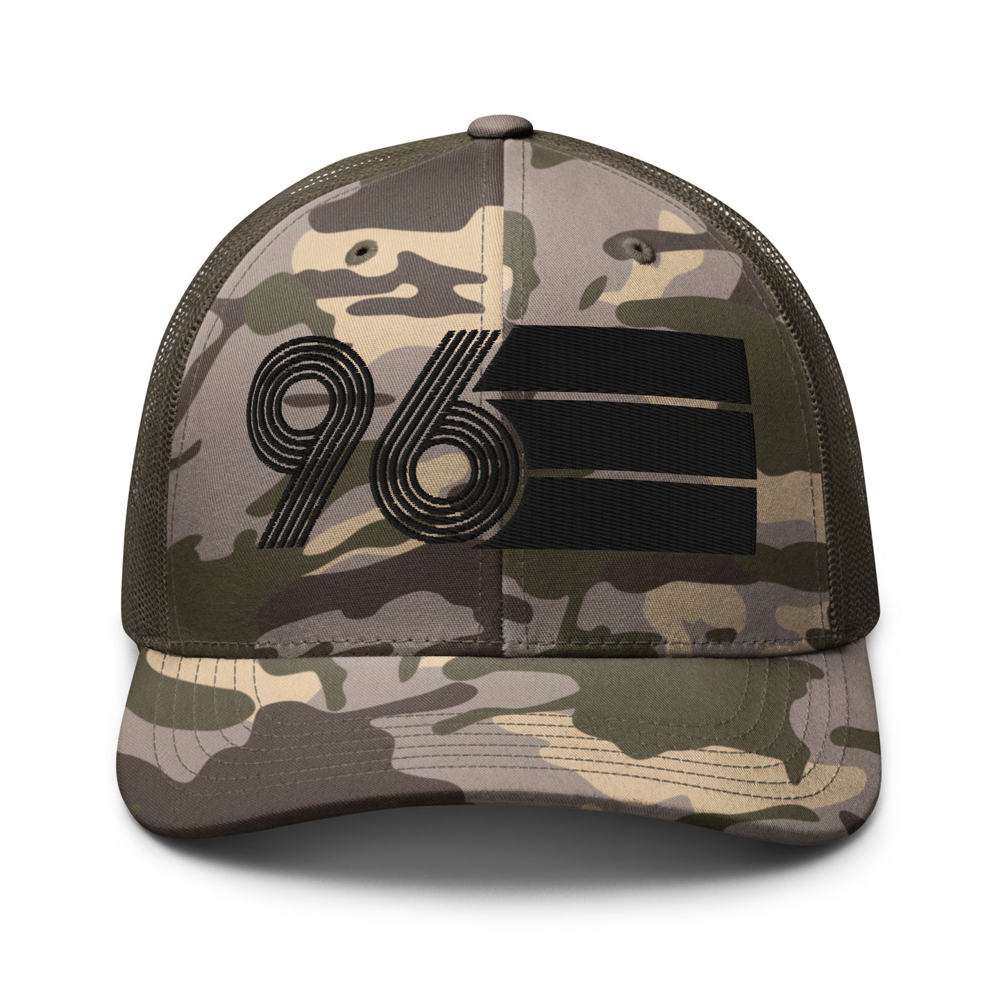 96 - 1996 Black Out Camouflage trucker hat