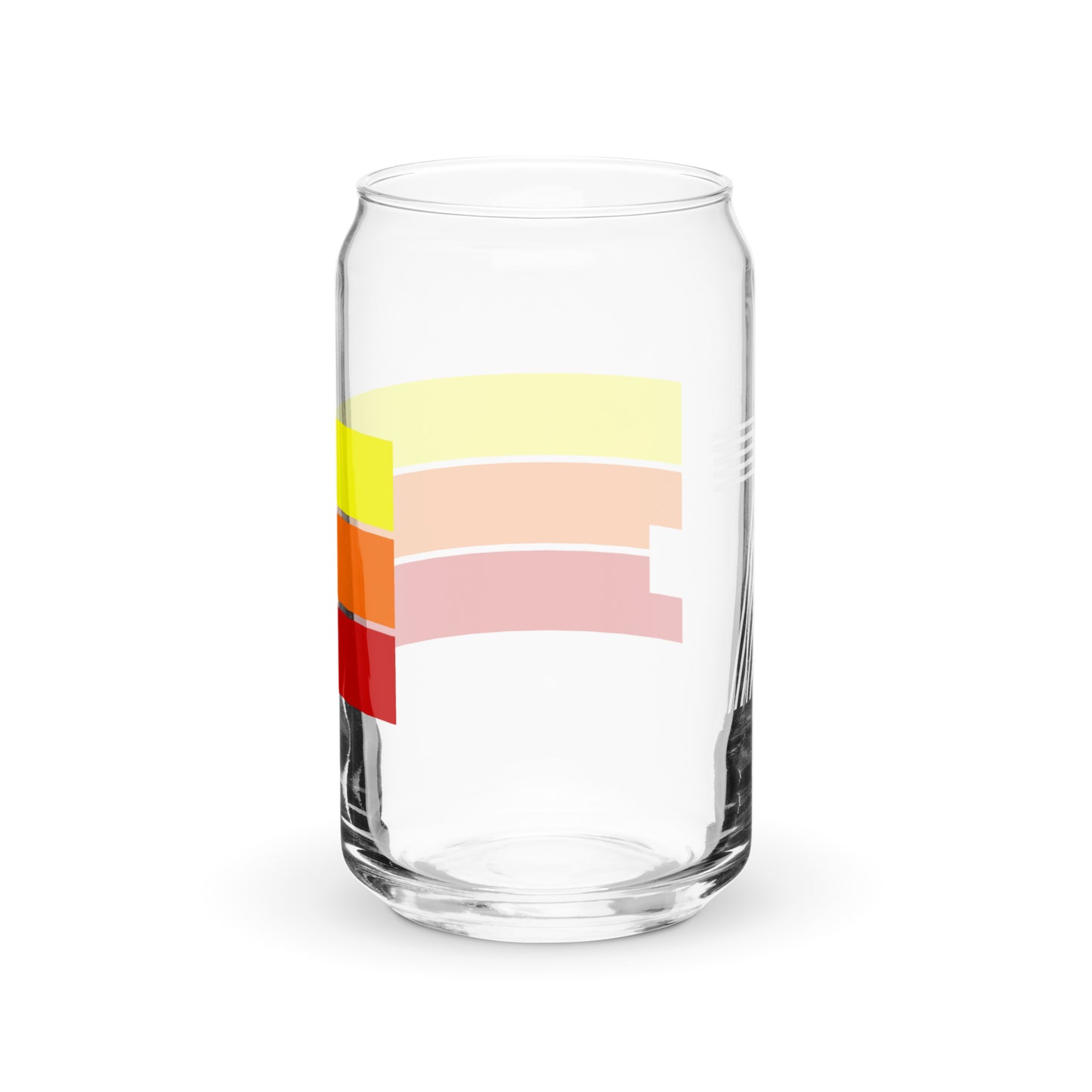 Retro 1974 Can-shaped glass