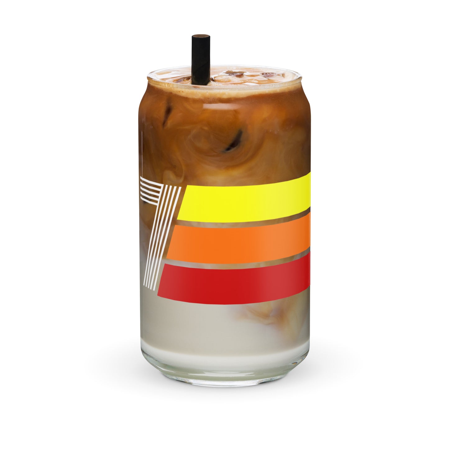 Retro 1997 Can-shaped glass