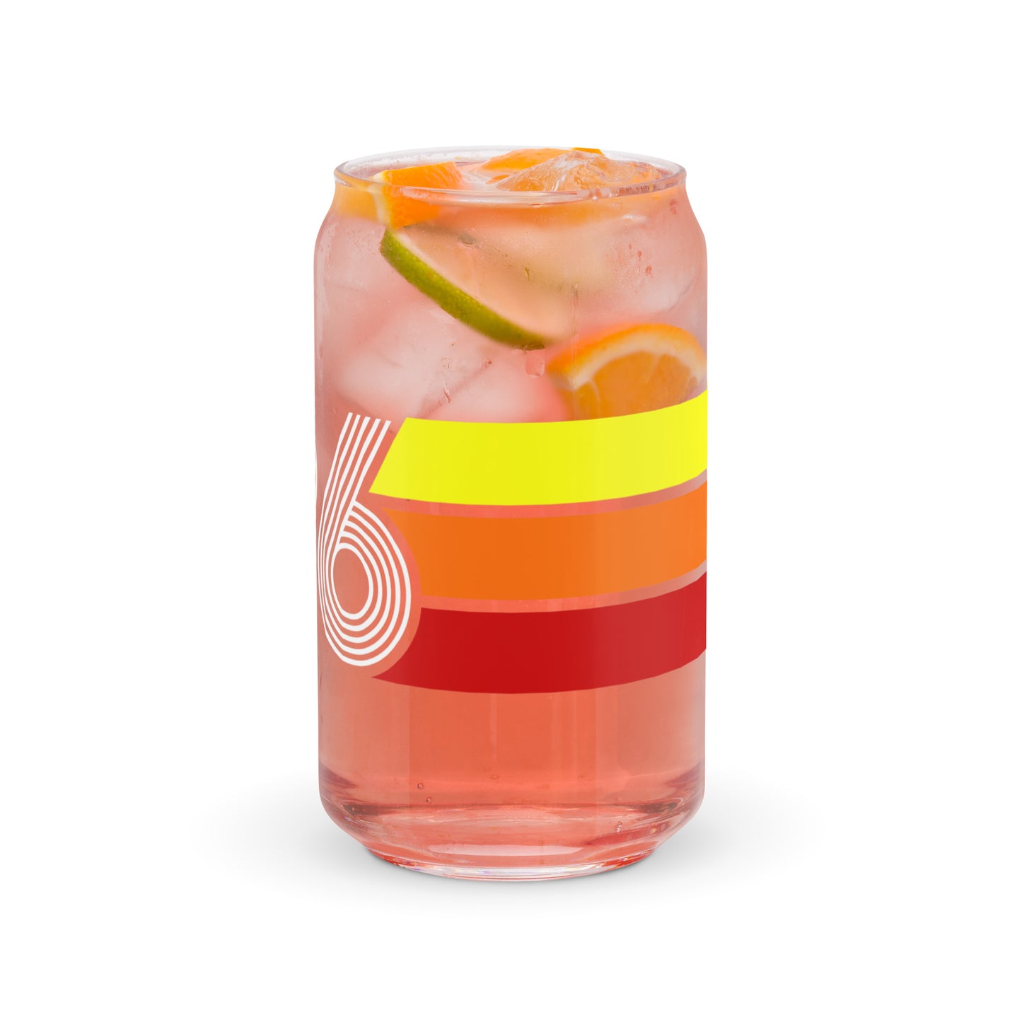 Retro 1996 Can-shaped glass