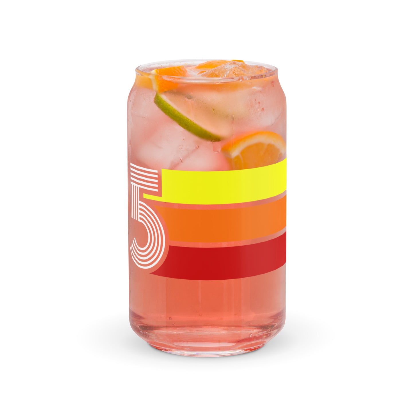 Retro 1995 Can-shaped glass