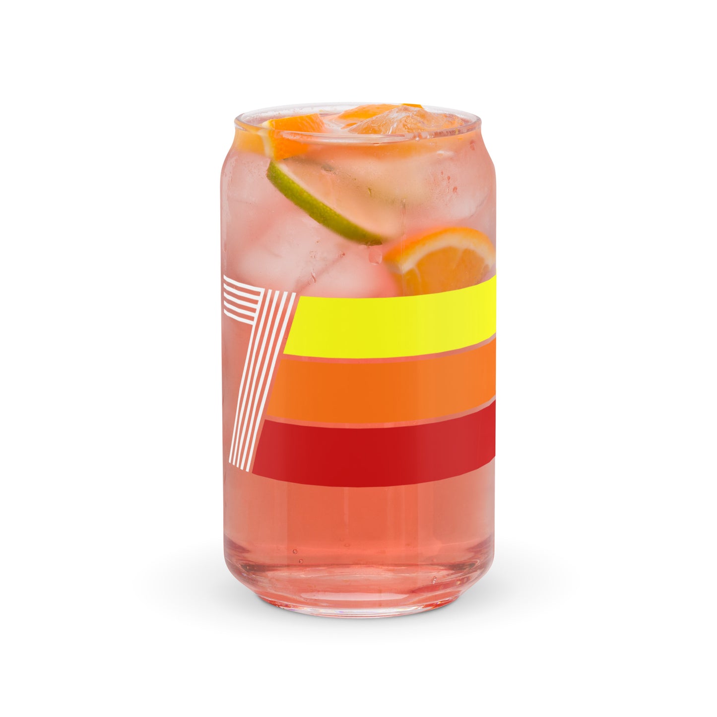 Retro 1977 Can-shaped glass