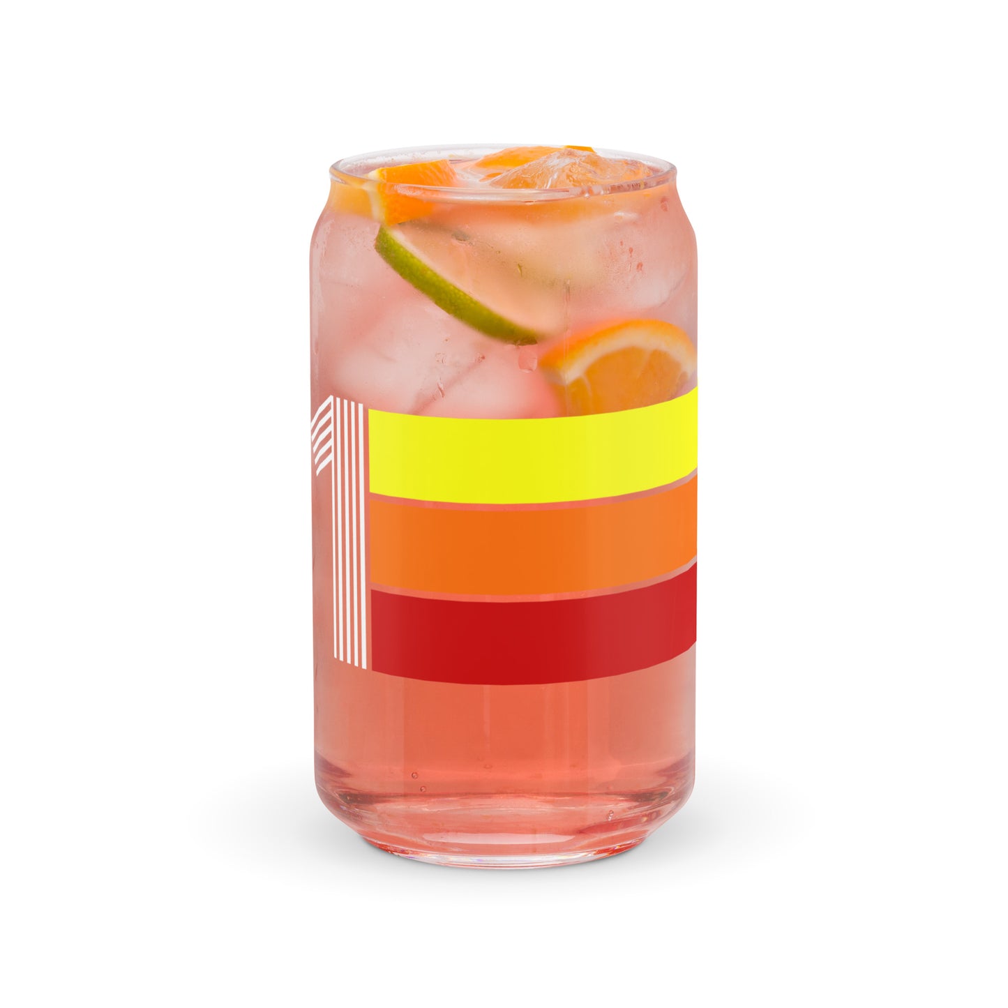 Retro 1971 Can-shaped glass