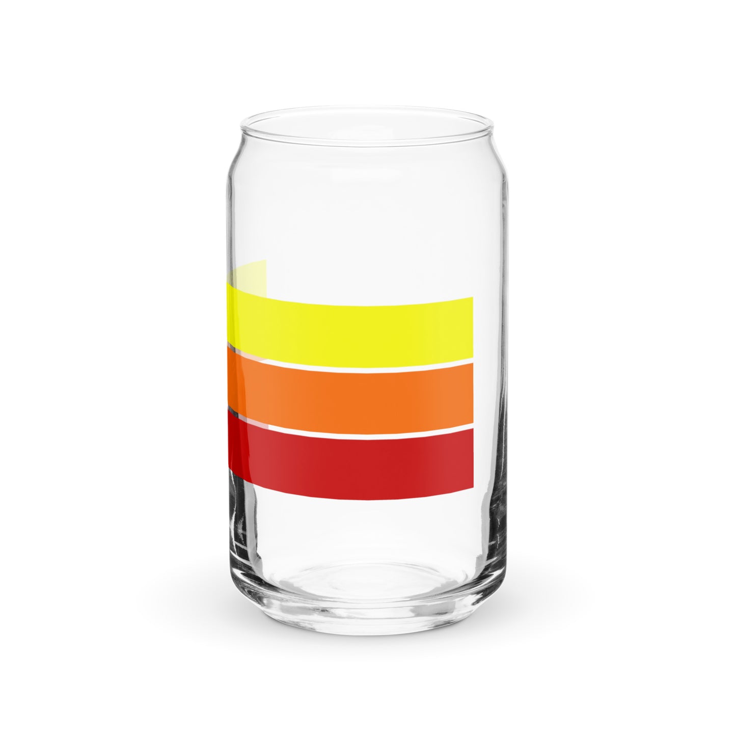 Retro 1974 Can-shaped glass