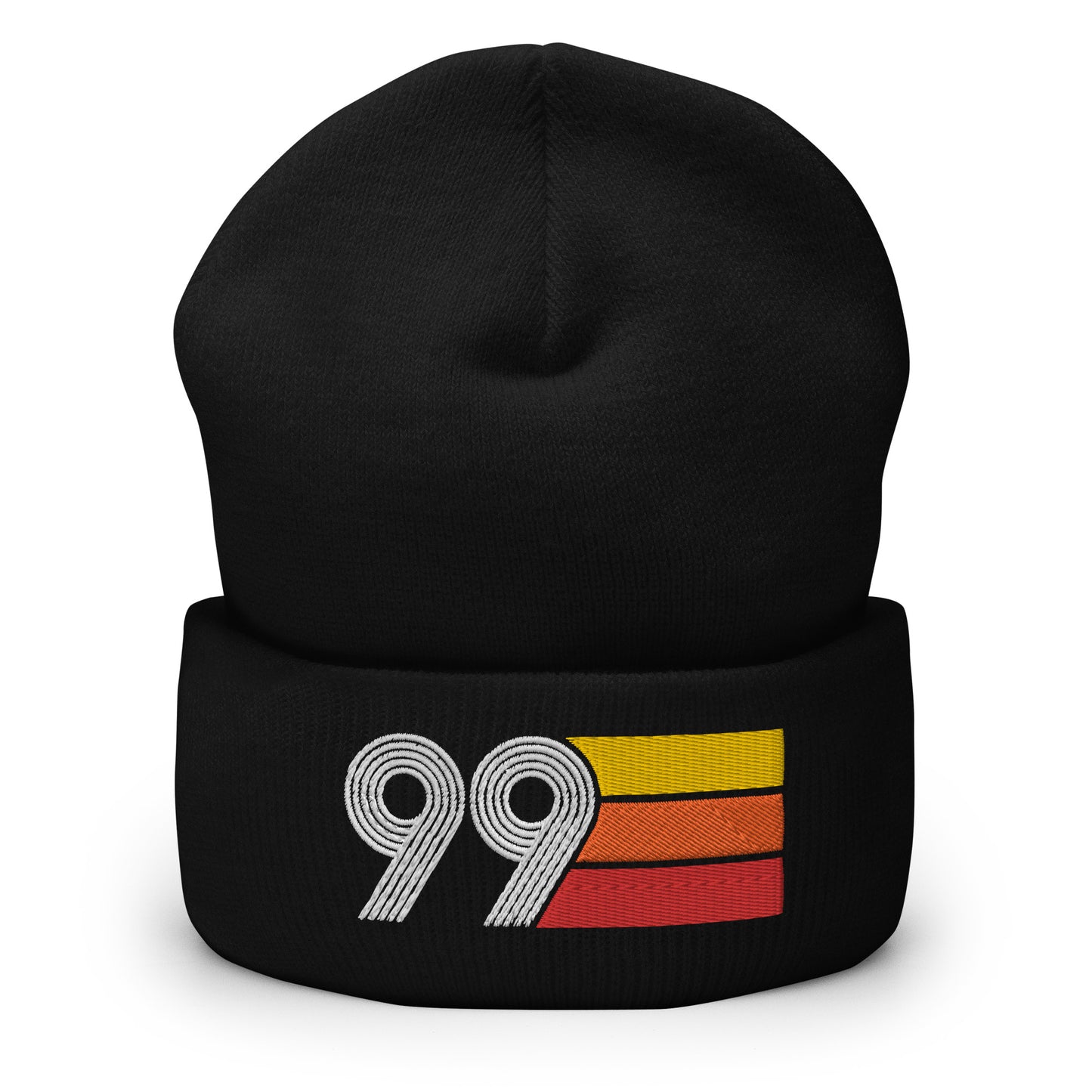 99 Number 1999 Birthday Retro Men's Women's Cuffed Beanie