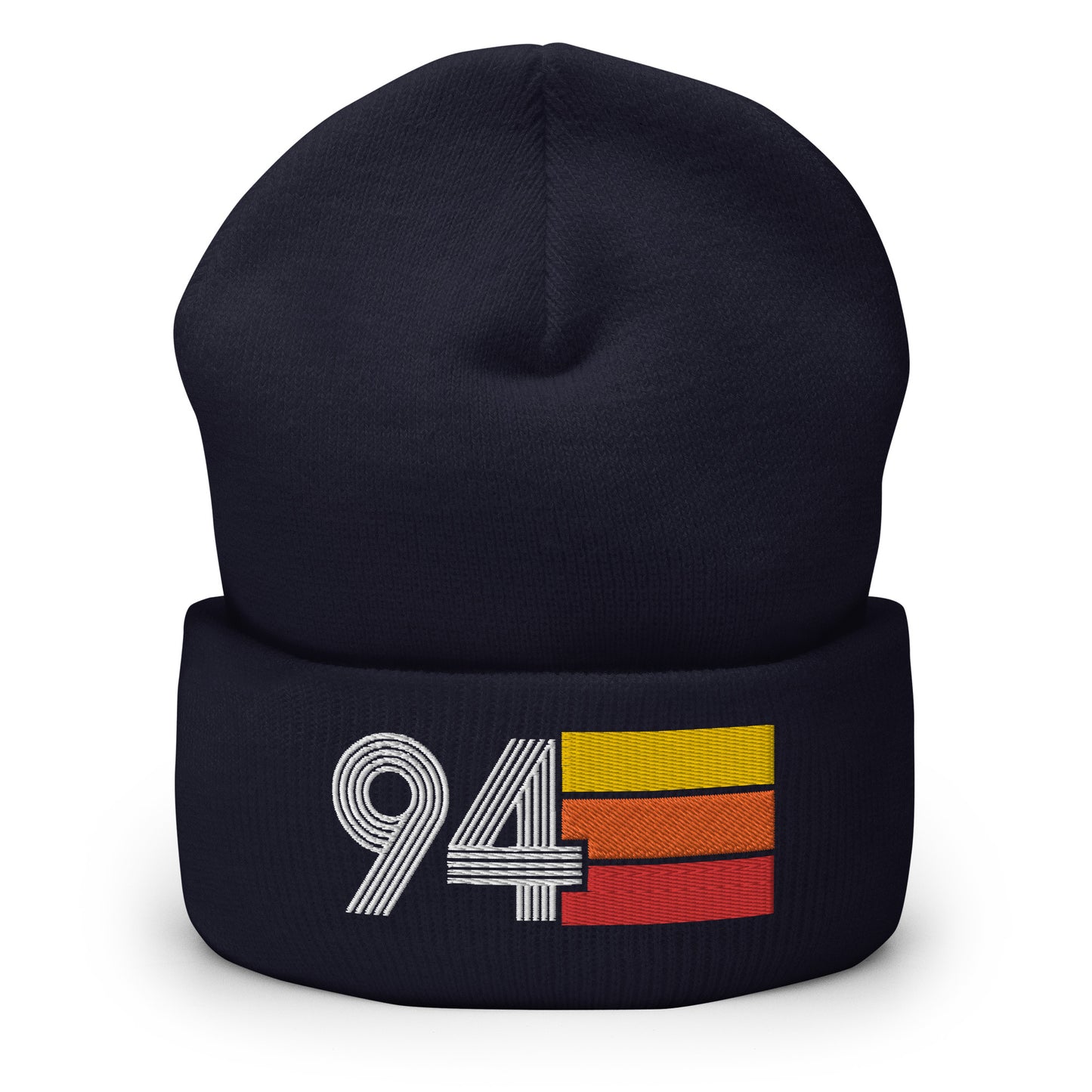 94 Number 1994 Birthday Retro Men's Women's Cuffed Beanie