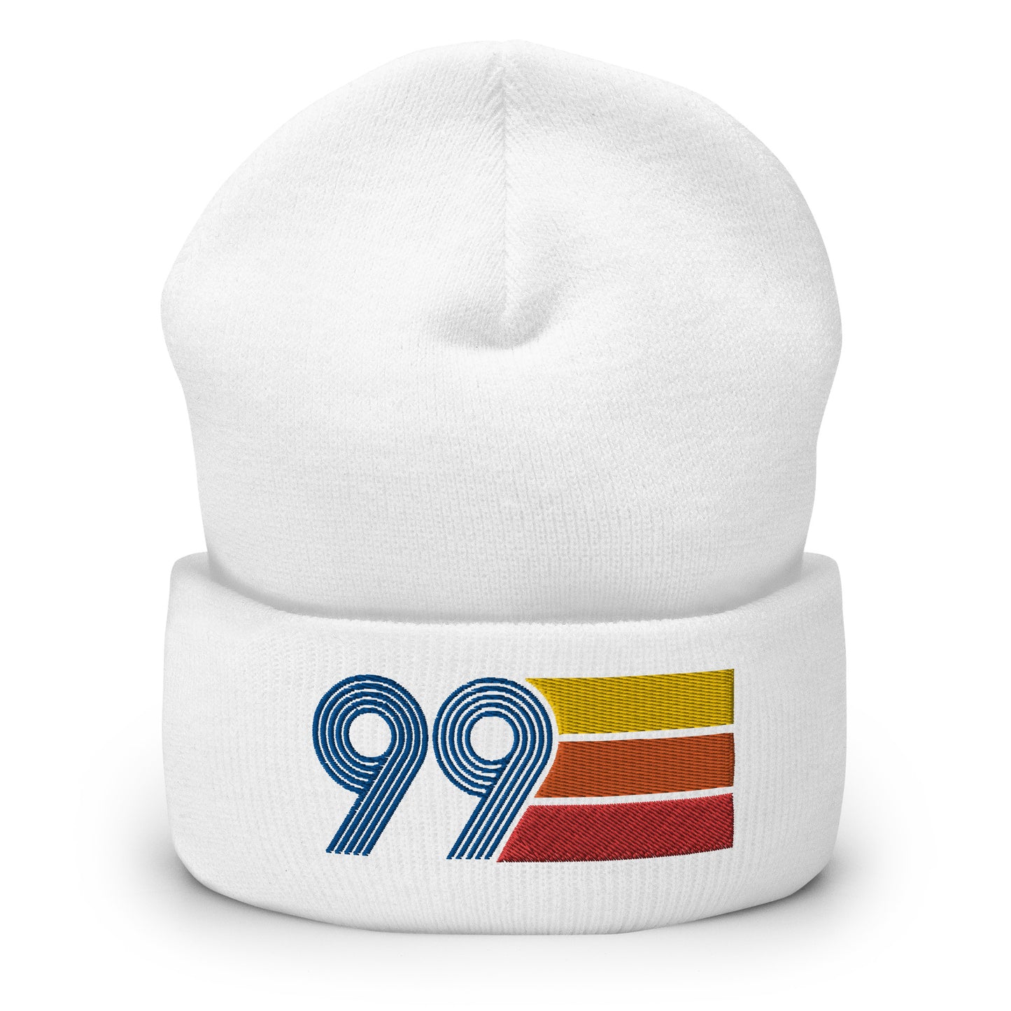 99 Number 1999 Birthday Retro Men's Women's Cuffed Beanie
