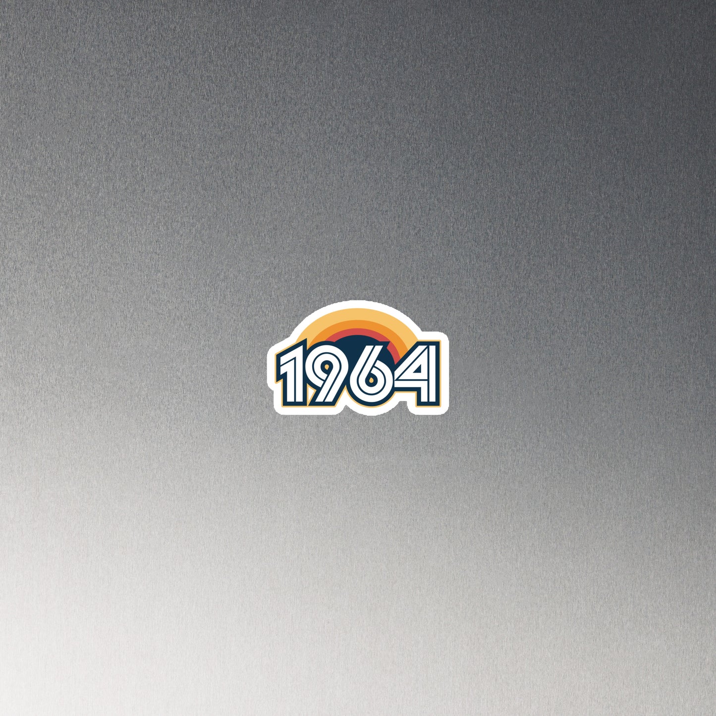 1964 Retro Sunset Magnet