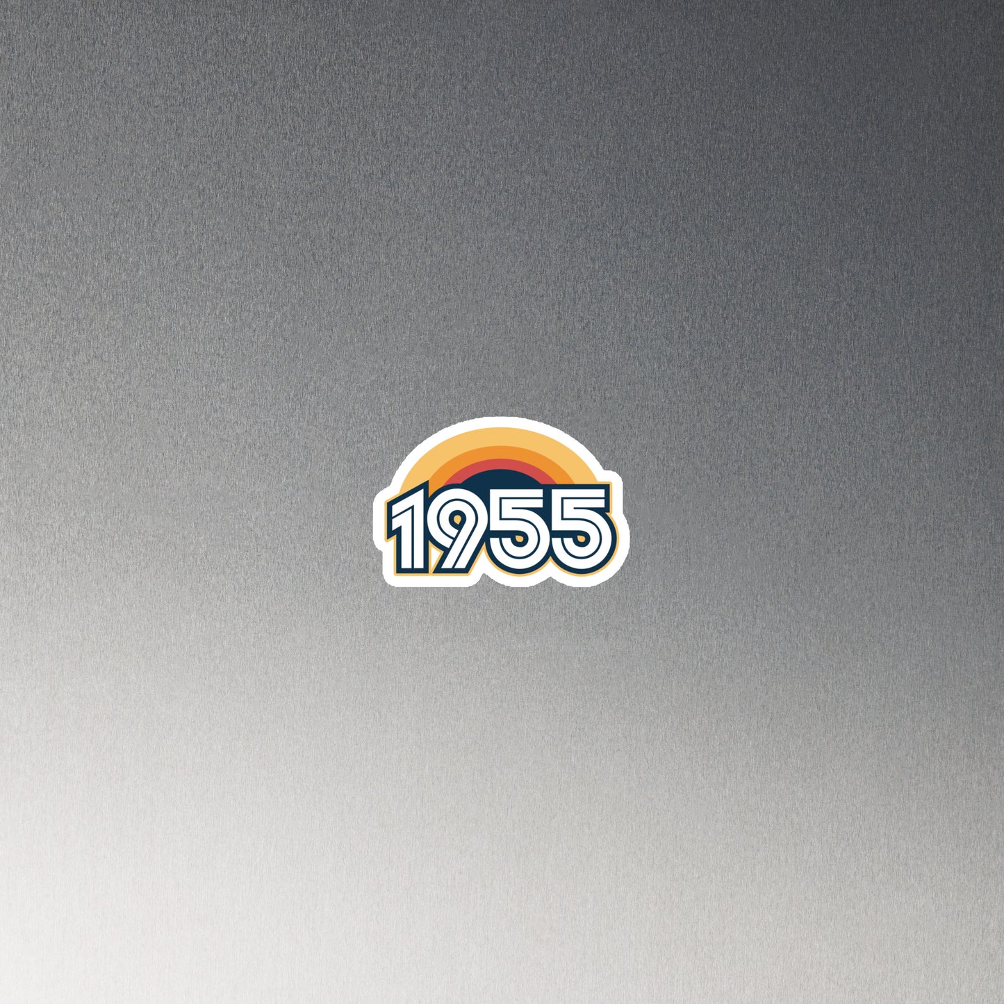 1955 Retro Sunset Magnet