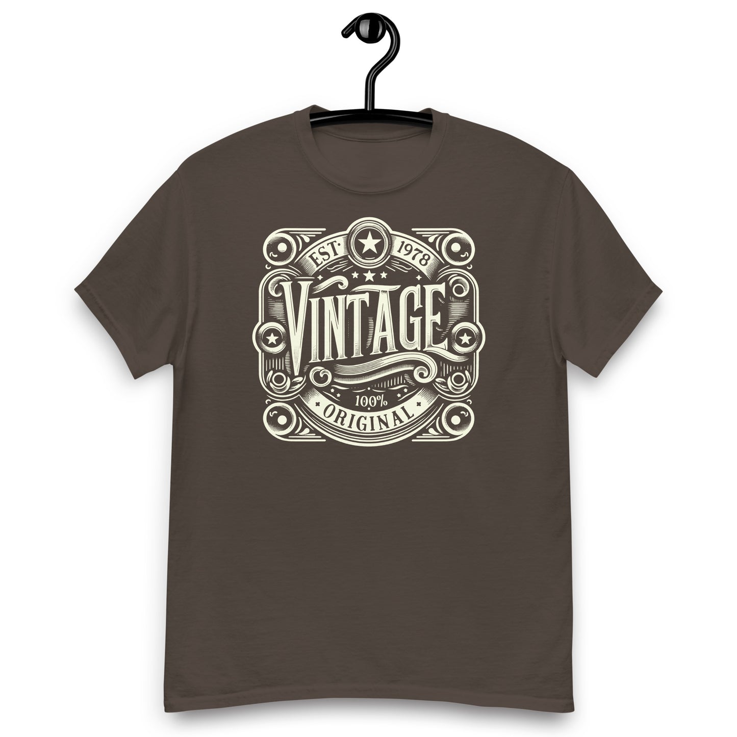 Vintage Established 1978 Men's classic tee