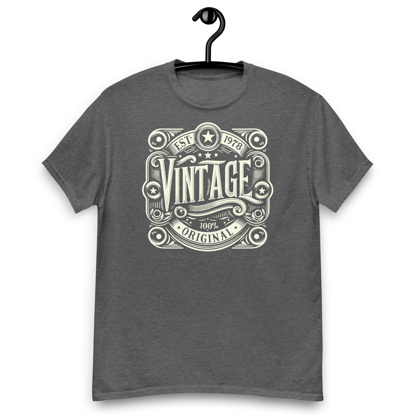 Vintage Established 1978 Men's classic tee