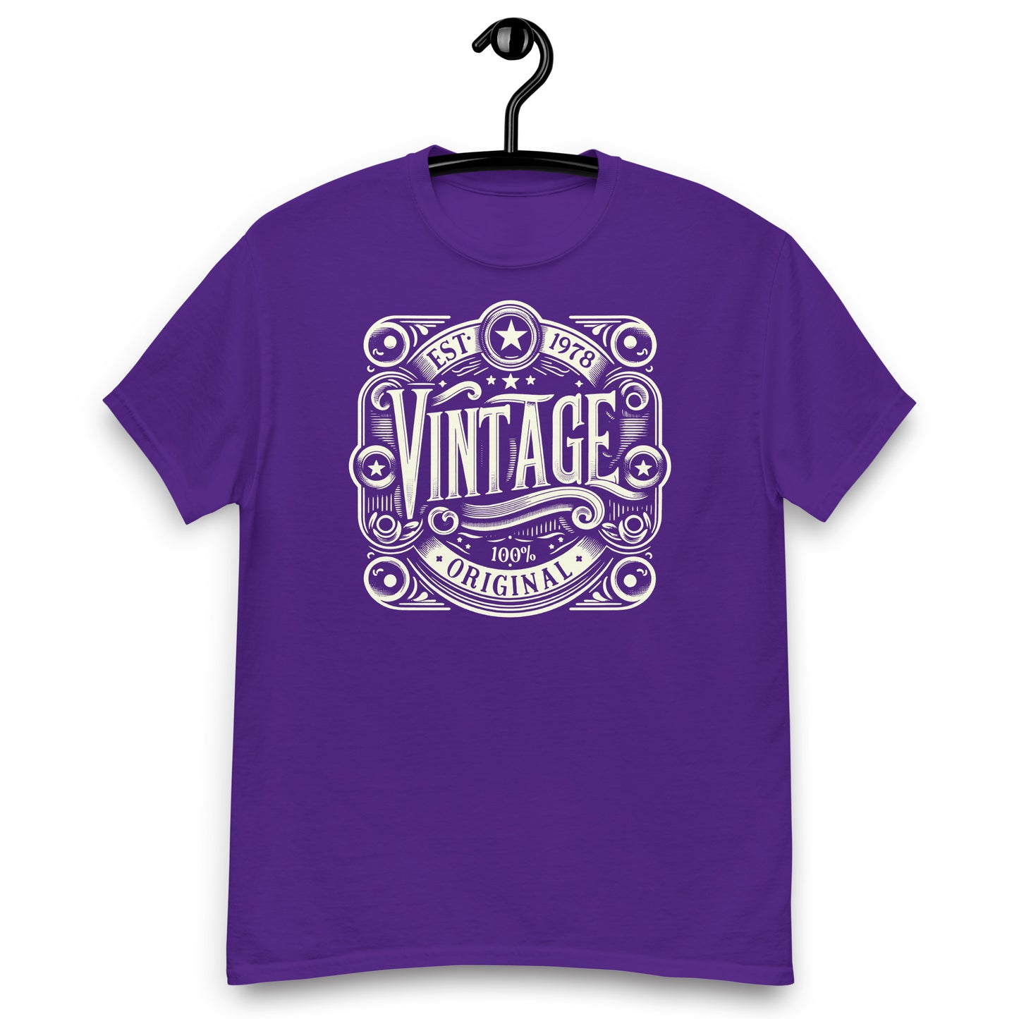 Vintage Established 1978 Men's classic tee