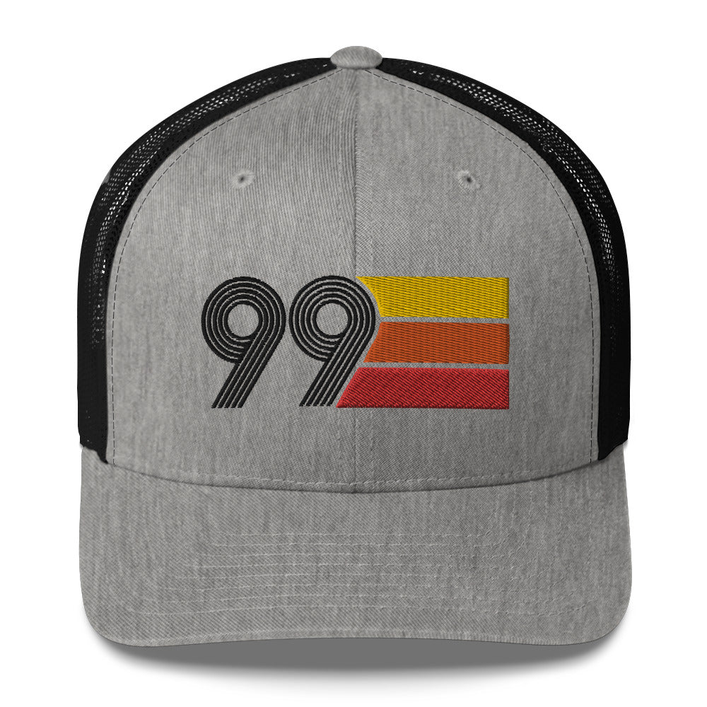 99 Number 1999 Birthday Retro Trucker Hat