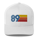 89 Number 1989 Birthday Retro Trucker Hat
