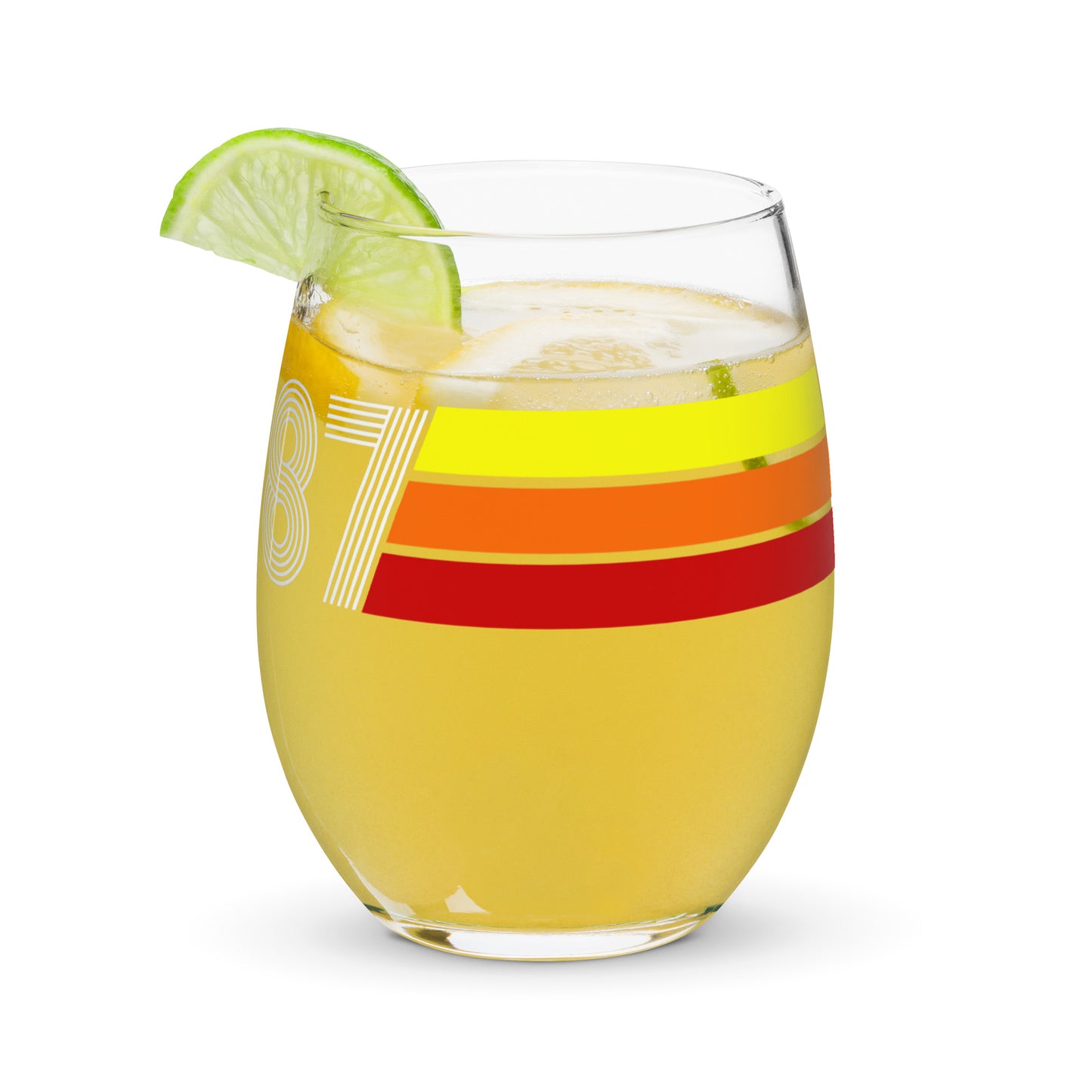 87 Stemless wine glass