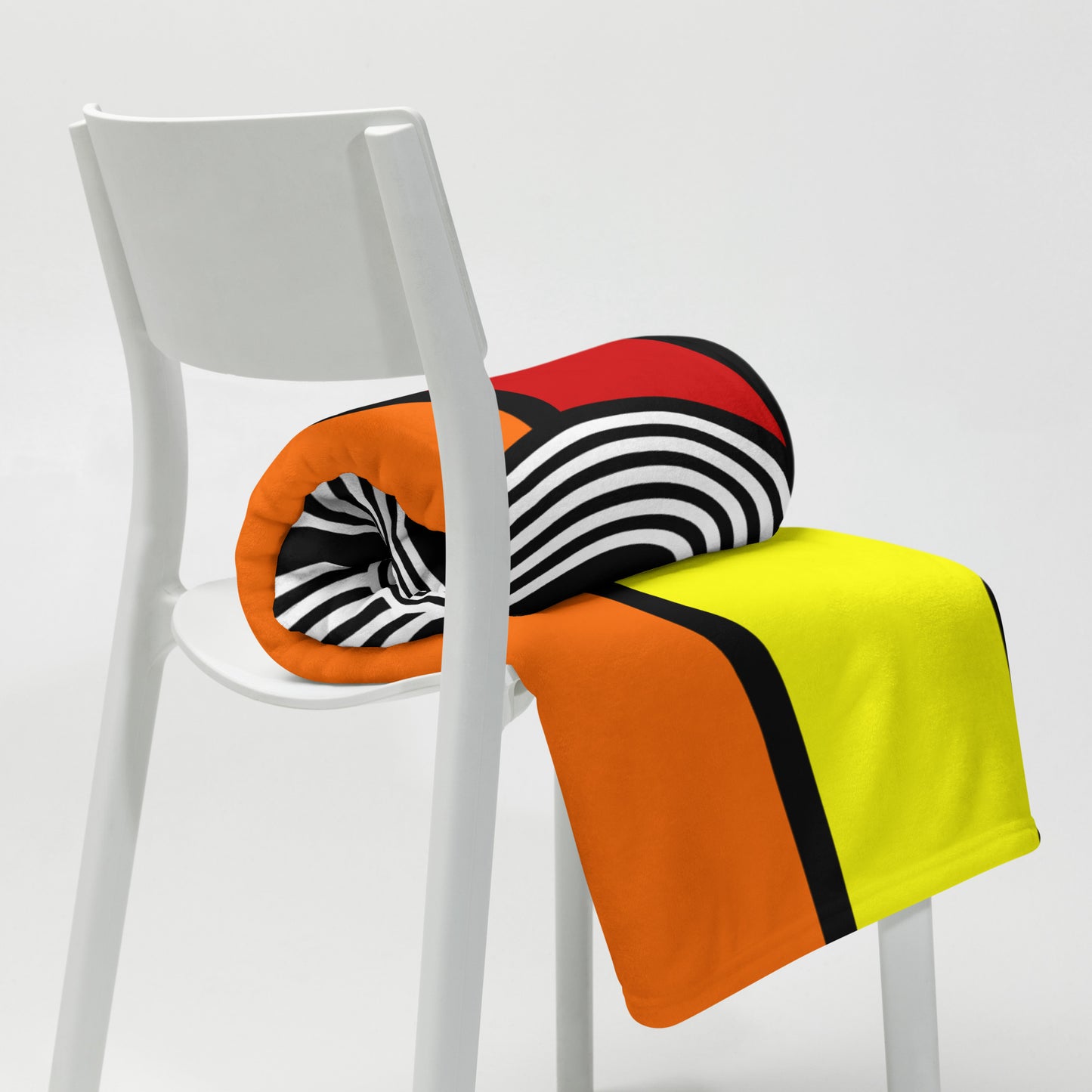 88 - Retro 1988 Tri-Line 50″×60″ Throw Blanket
