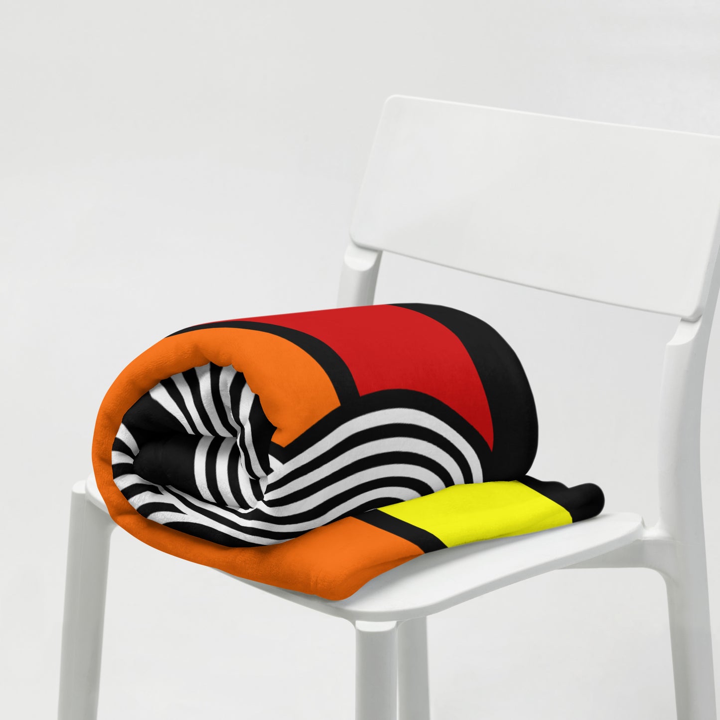 88 - Retro 1988 Tri-Line 50″×60″ Throw Blanket