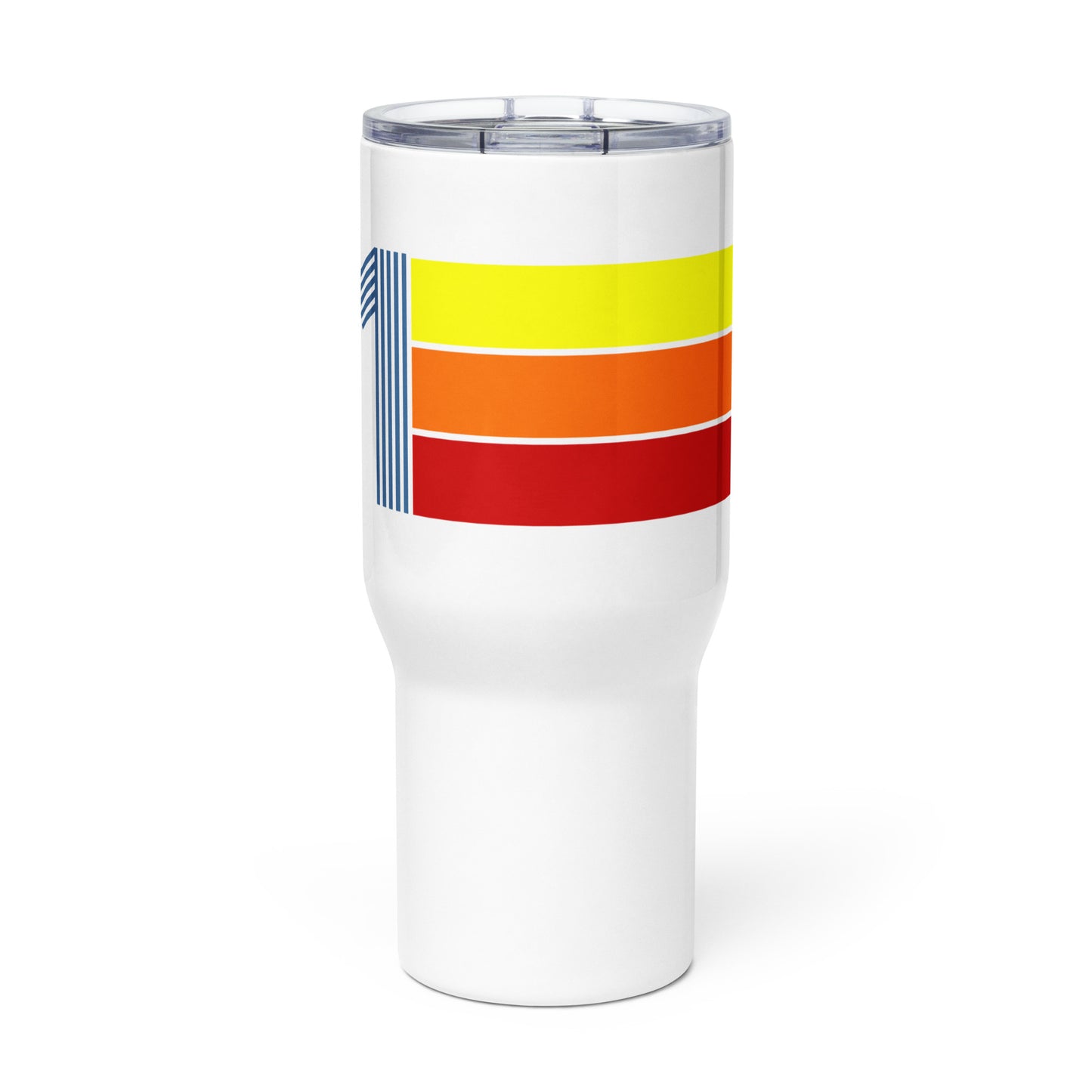 Retro 1971 Travel mug with a handle