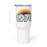 1978 Retro Sunset Travel mug with a handle