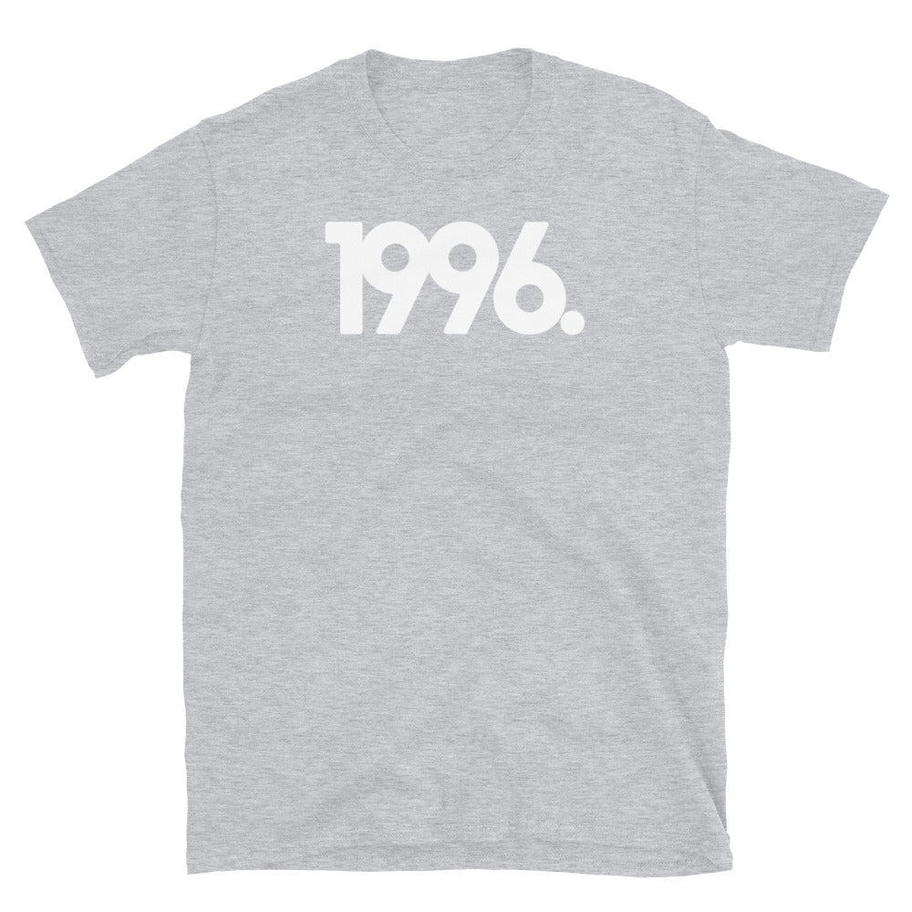 1996 Minimalist Short-Sleeve Unisex T-Shirt