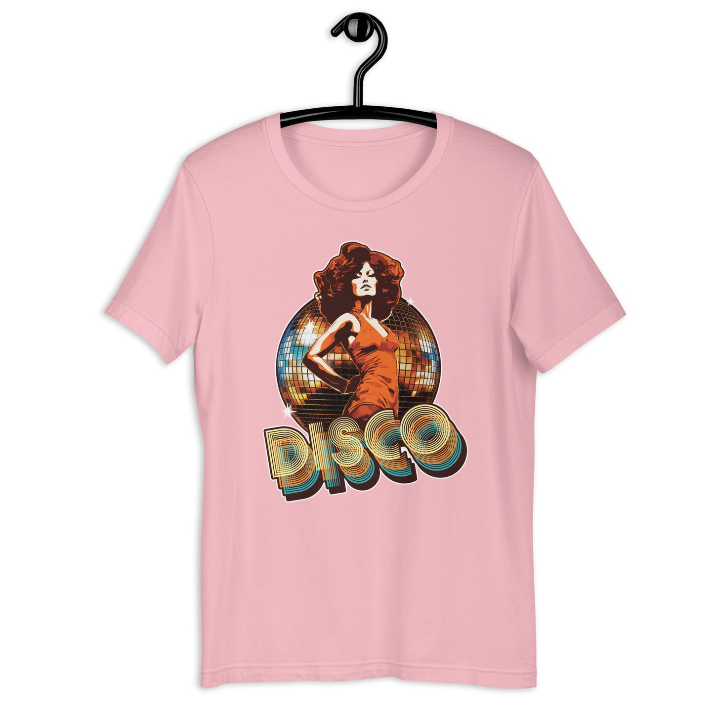 70's Disco Queen GlitterBall Unisex t-shirt