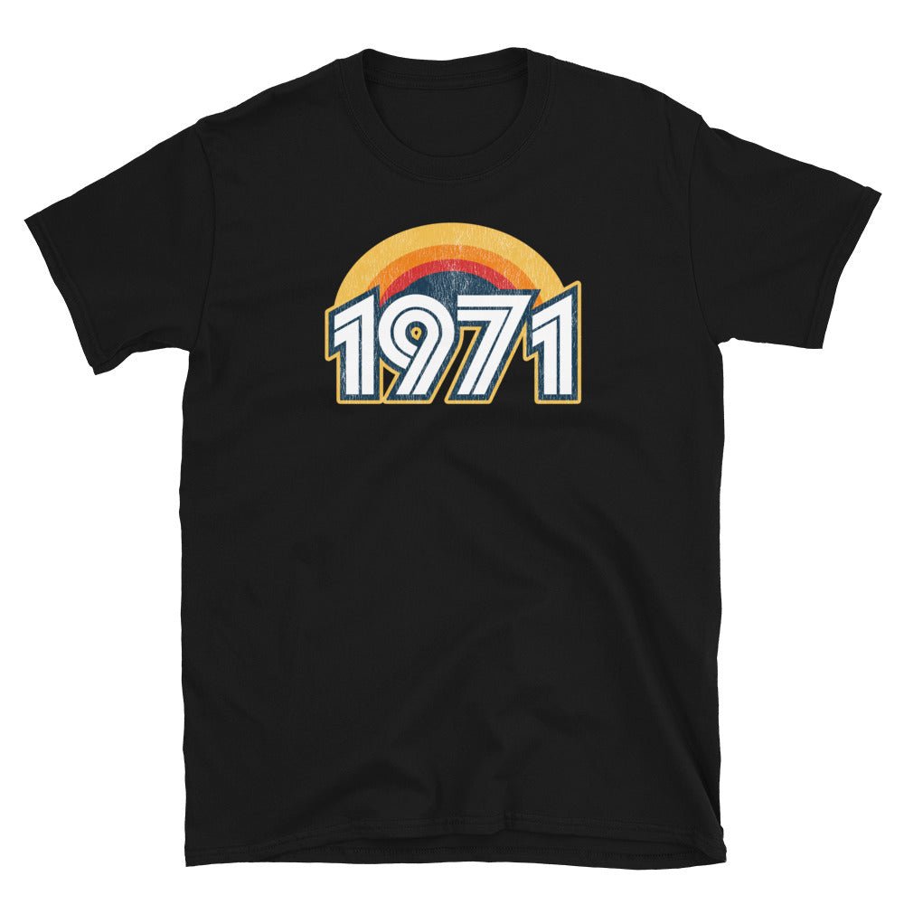 1971 Retro Horizon Short-Sleeve Unisex T-Shirt - Styleuniversal
