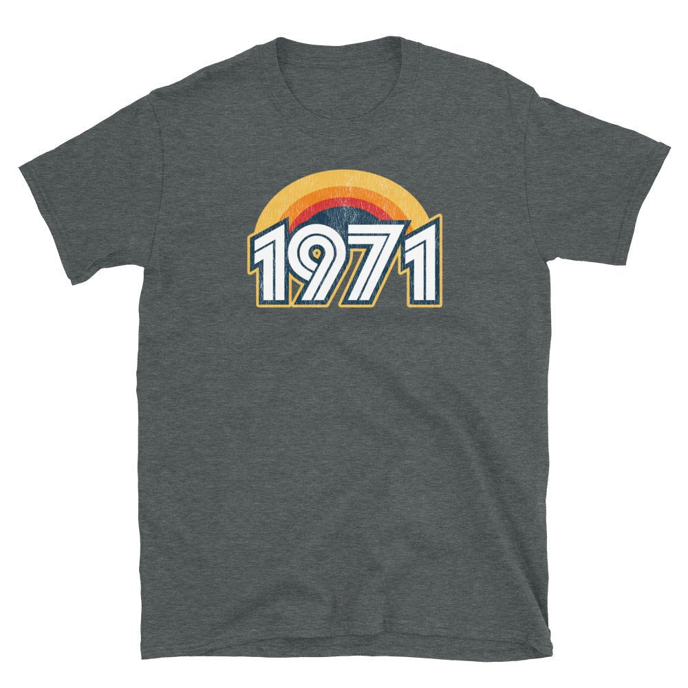 1971 Retro Horizon Short-Sleeve Unisex T-Shirt - Styleuniversal
