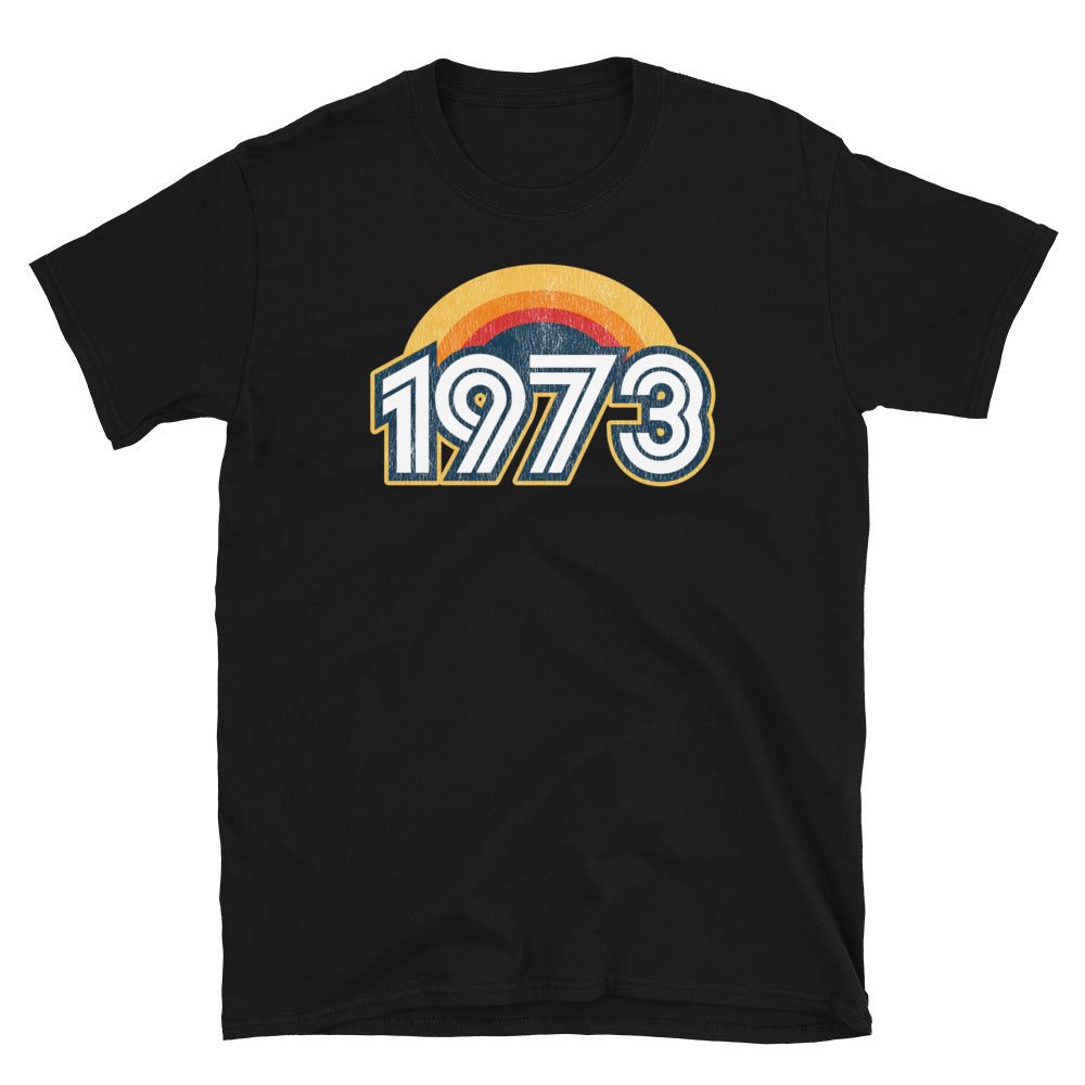 1973 Retro Horizon Short-Sleeve Unisex T-Shirt - Styleuniversal
