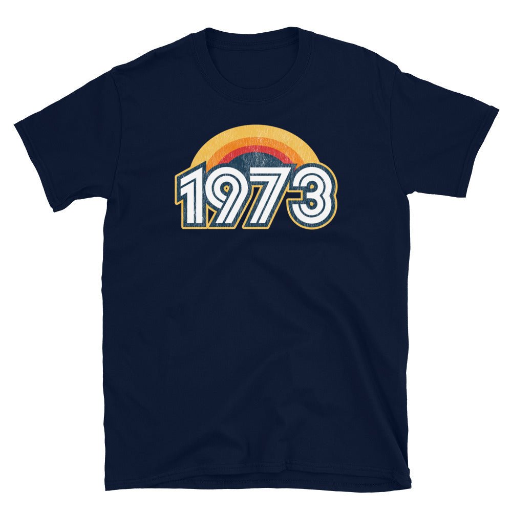 1973 Retro Horizon Short-Sleeve Unisex T-Shirt - Styleuniversal