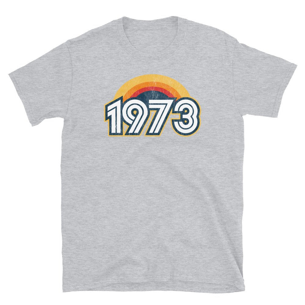1973 Retro Horizon Short-Sleeve Unisex T-Shirt - Styleuniversal