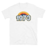 1973 Retro Horizon Short-Sleeve Unisex T-Shirt - Styleuniversal