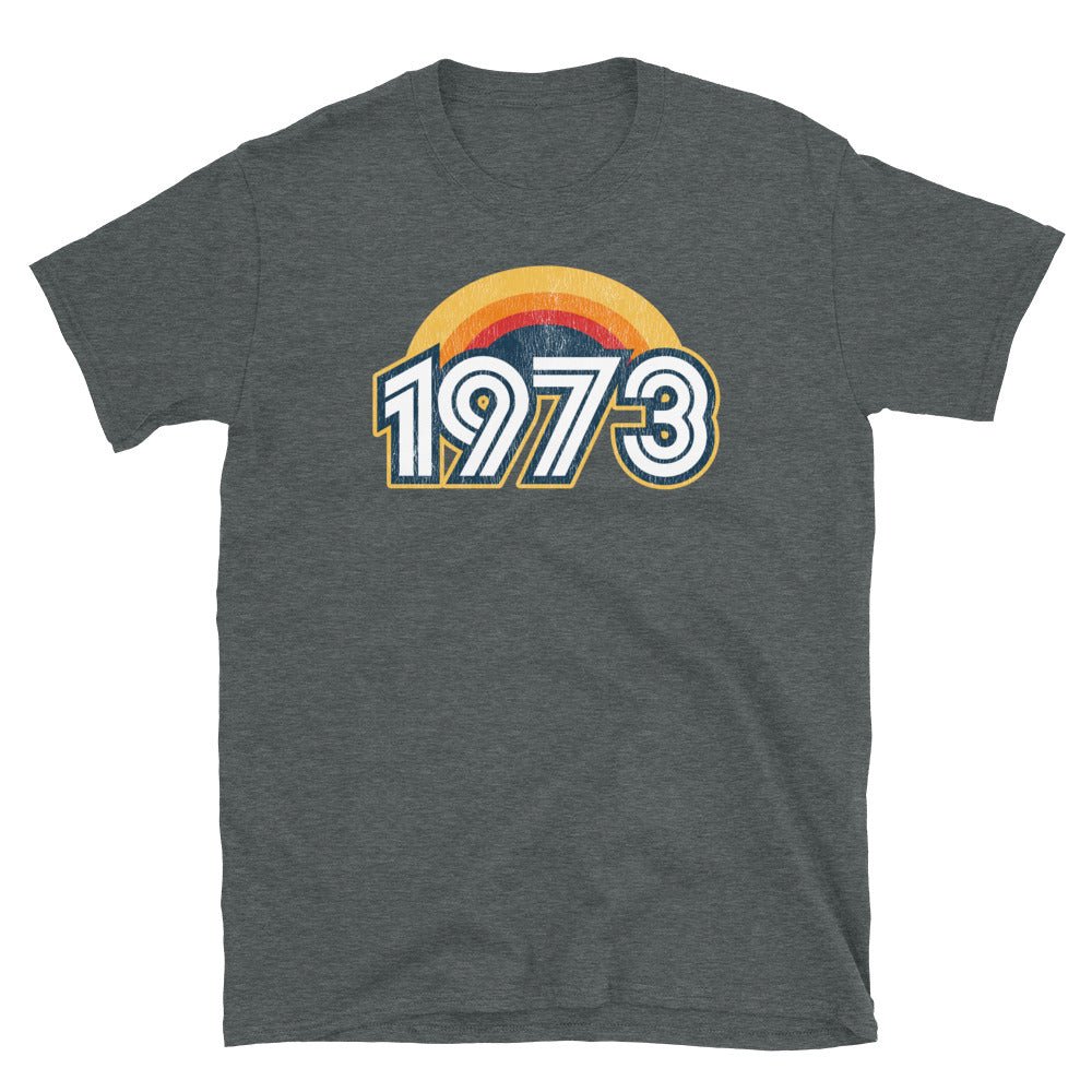 1973 Retro Horizon Short-Sleeve Unisex T-Shirt - Styleuniversal
