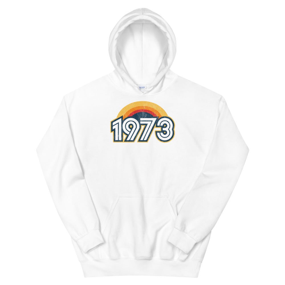 1973 Retro Sunset Unisex Hoodie - Styleuniversal