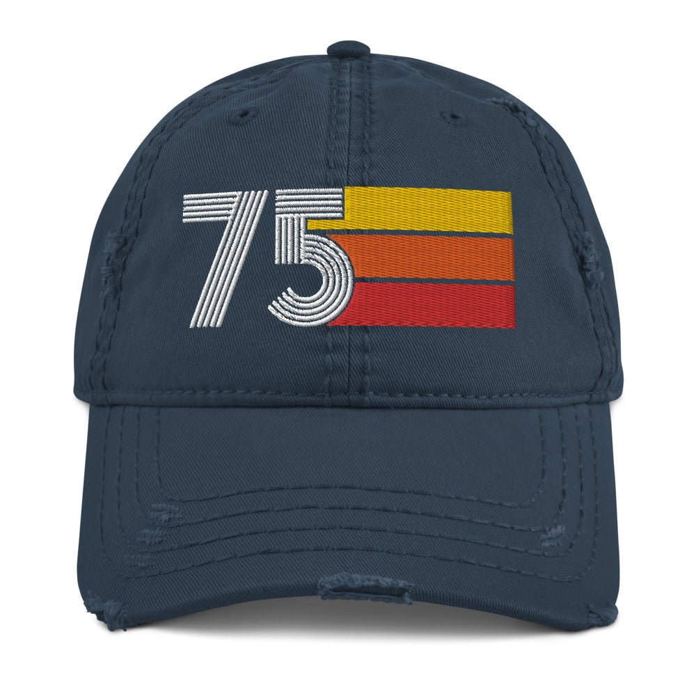 1975 Retro Distressed Dad Hat - Styleuniversal