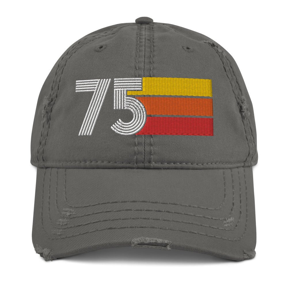 1975 Retro Distressed Dad Hat - Styleuniversal