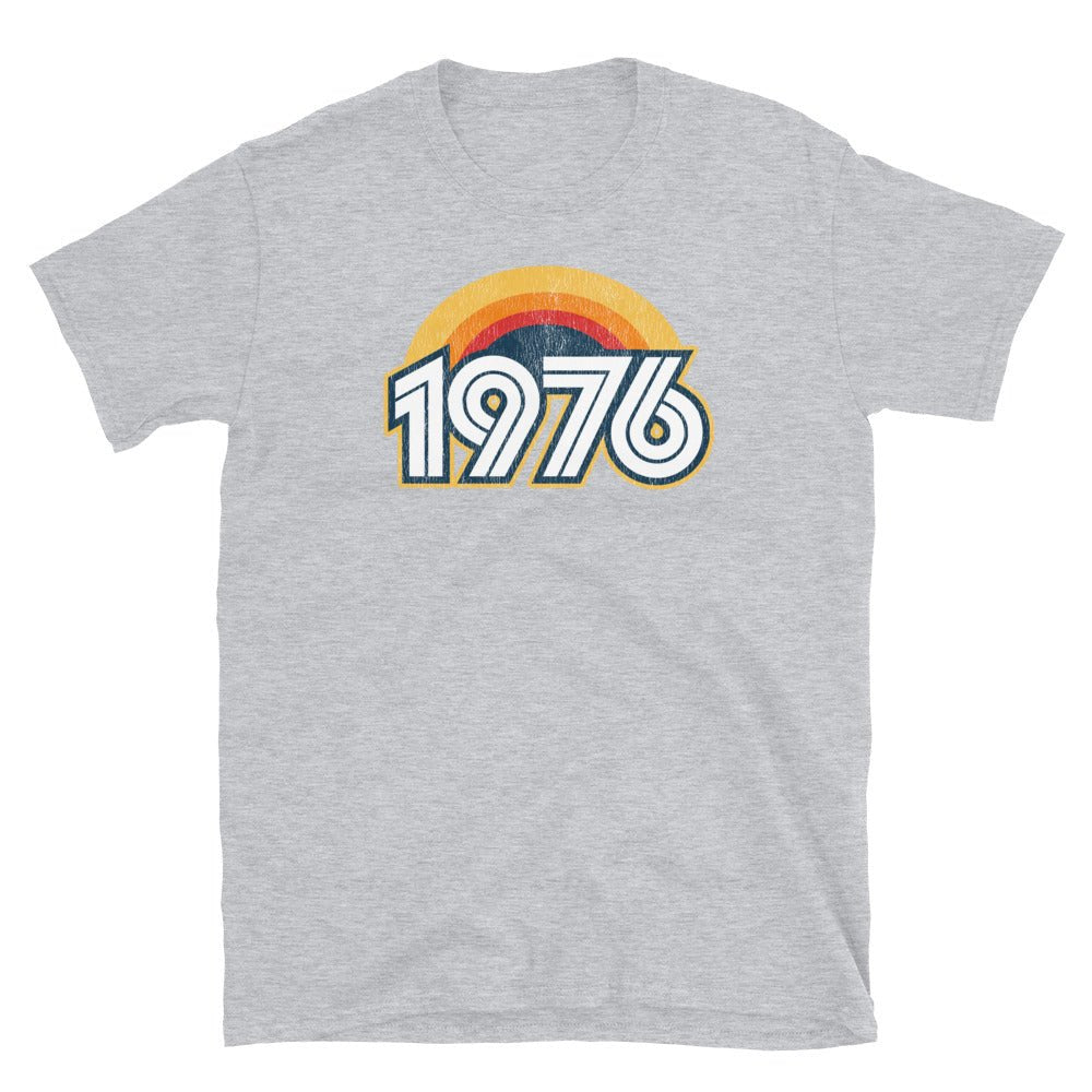 1976 Retro Horizon Short-Sleeve Unisex T-Shirt - Styleuniversal