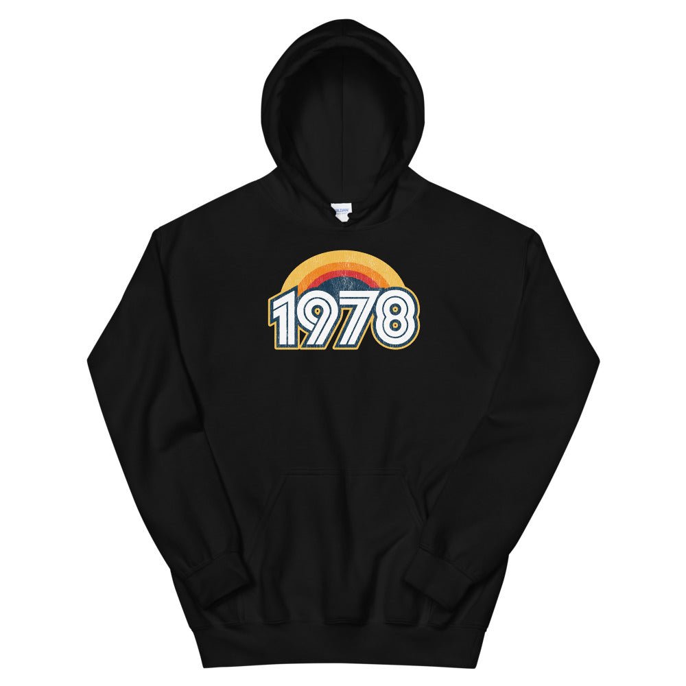 1978 Retro Sunset Unisex Hoodie - Styleuniversal