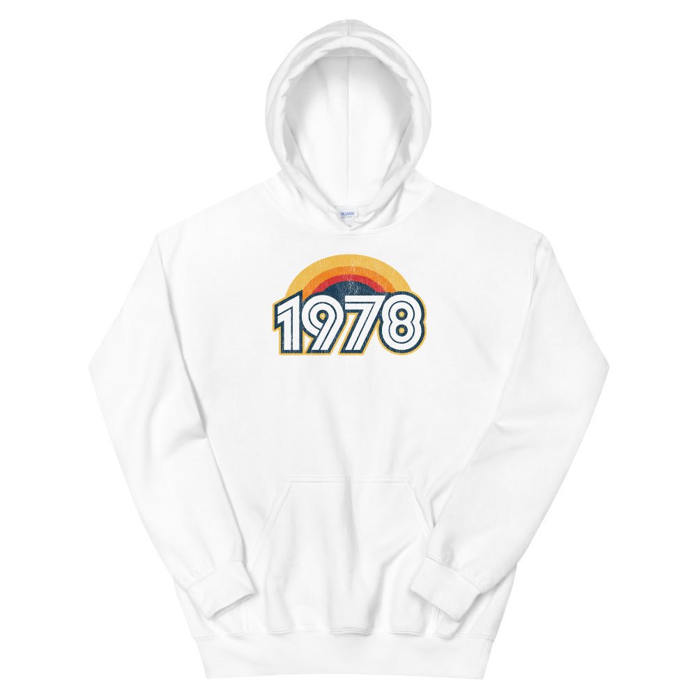 1978 Retro Sunset Unisex Hoodie - Styleuniversal